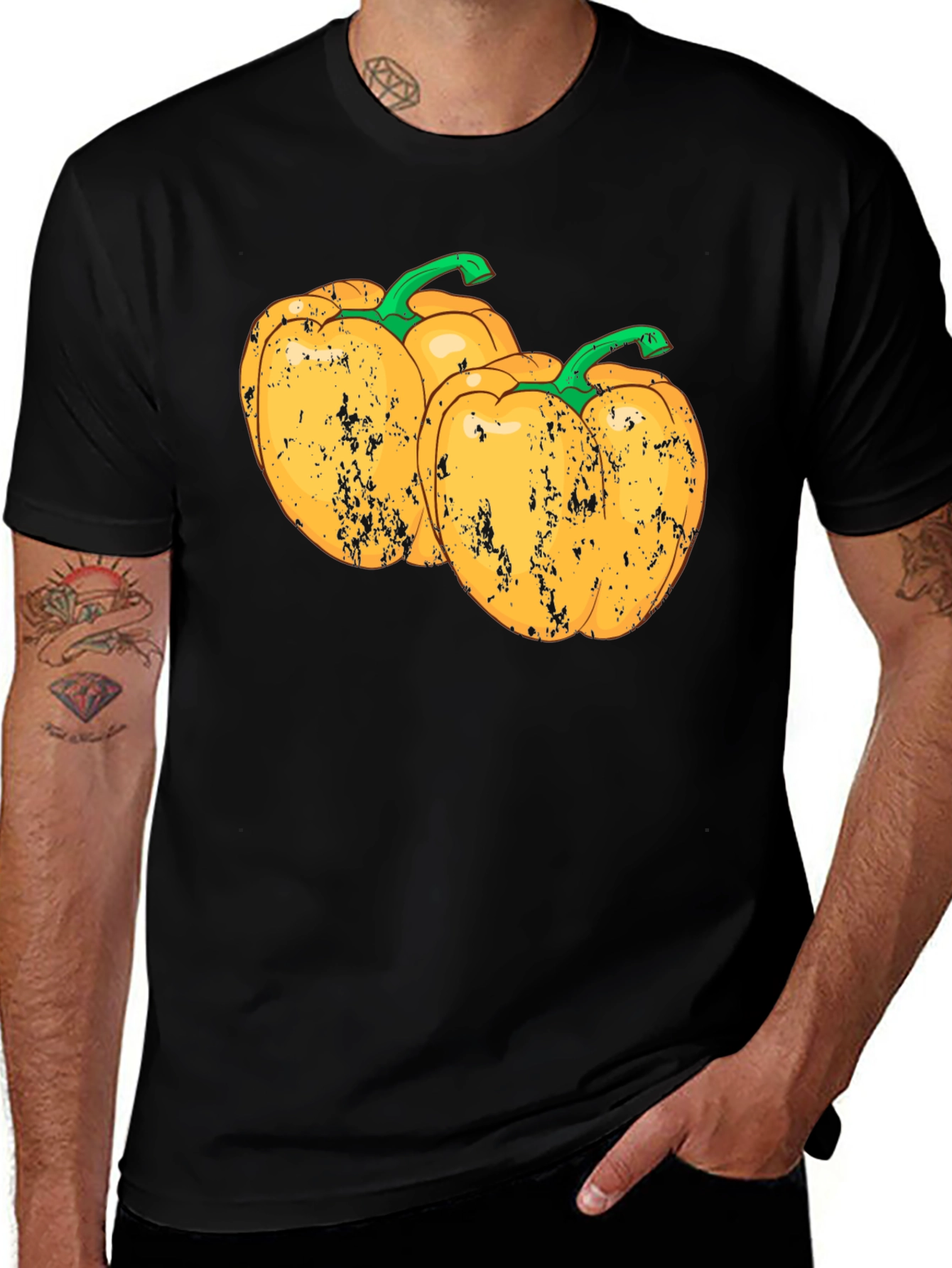 Yellow Pepper Graphic Tee - Unisex