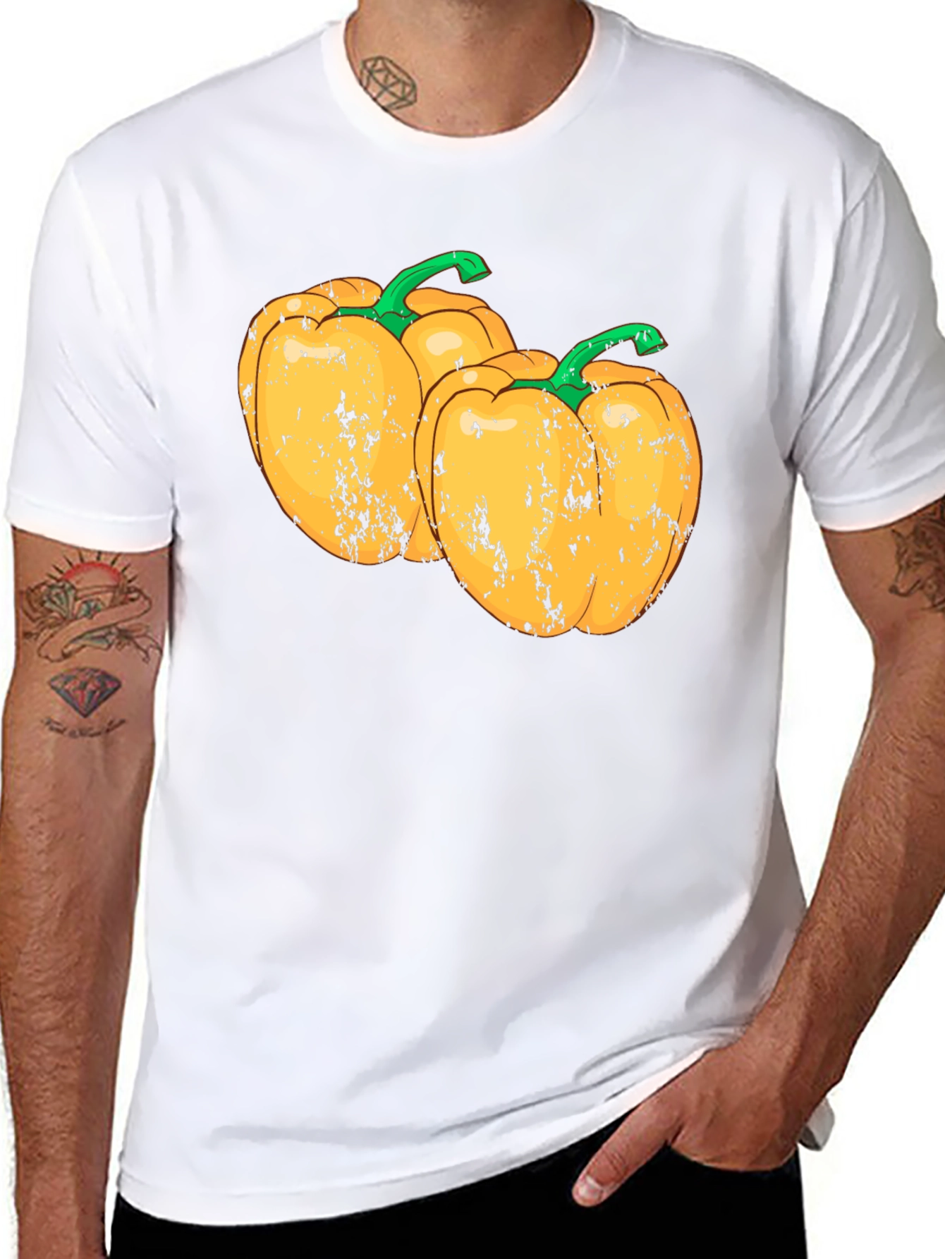 Yellow Pepper Graphic Tee - Unisex