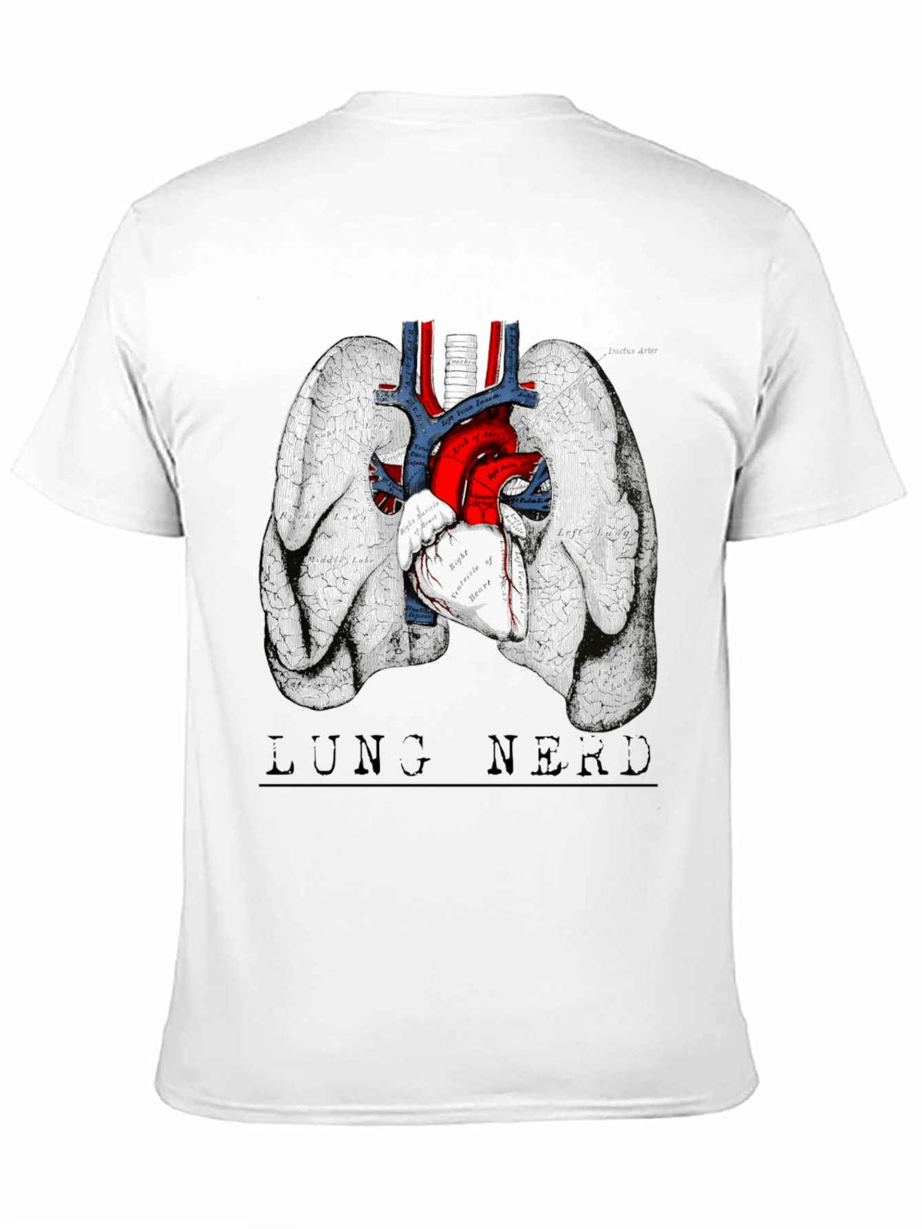 Lung Nerd Graphic Tee