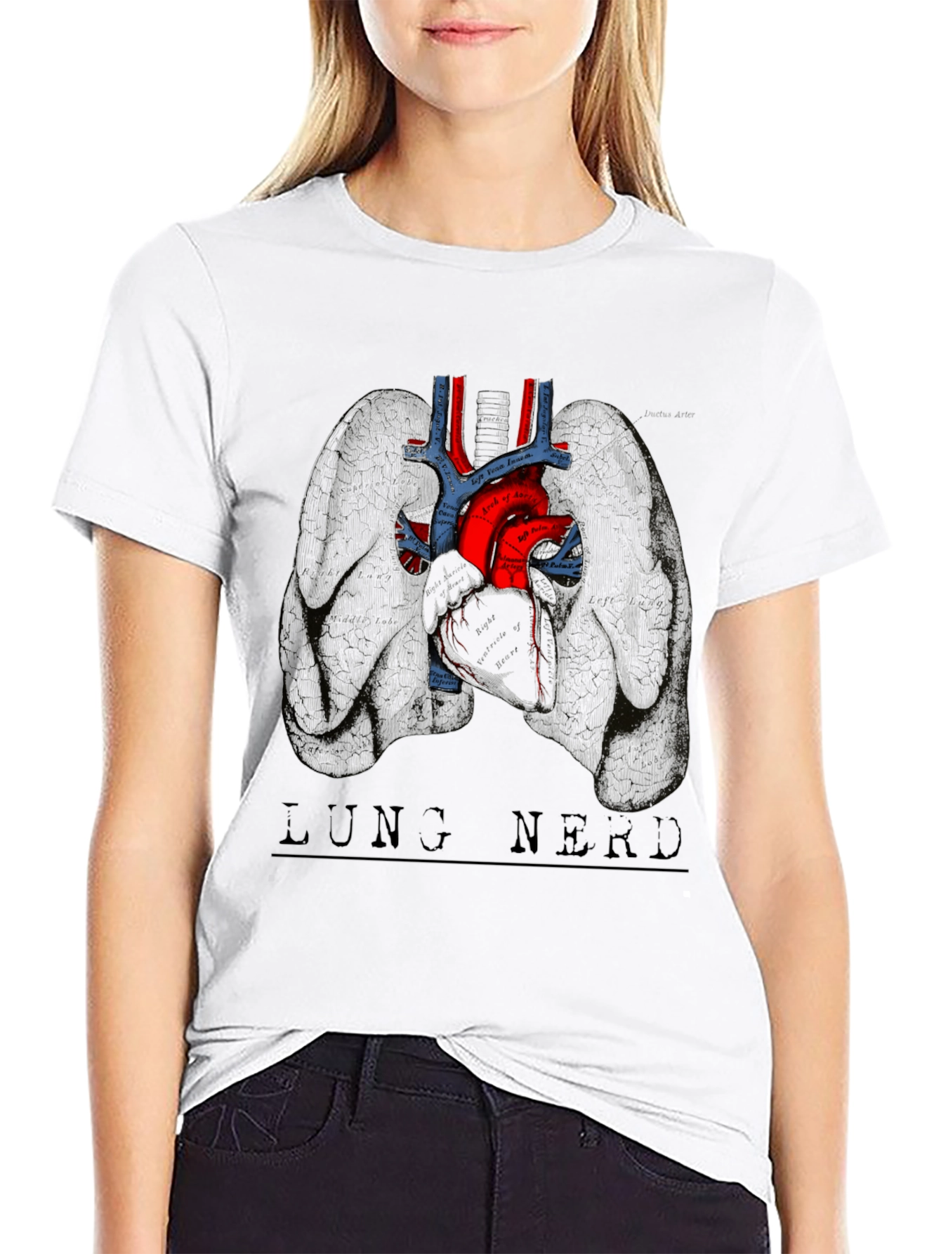 Lung Nerd Graphic Tee