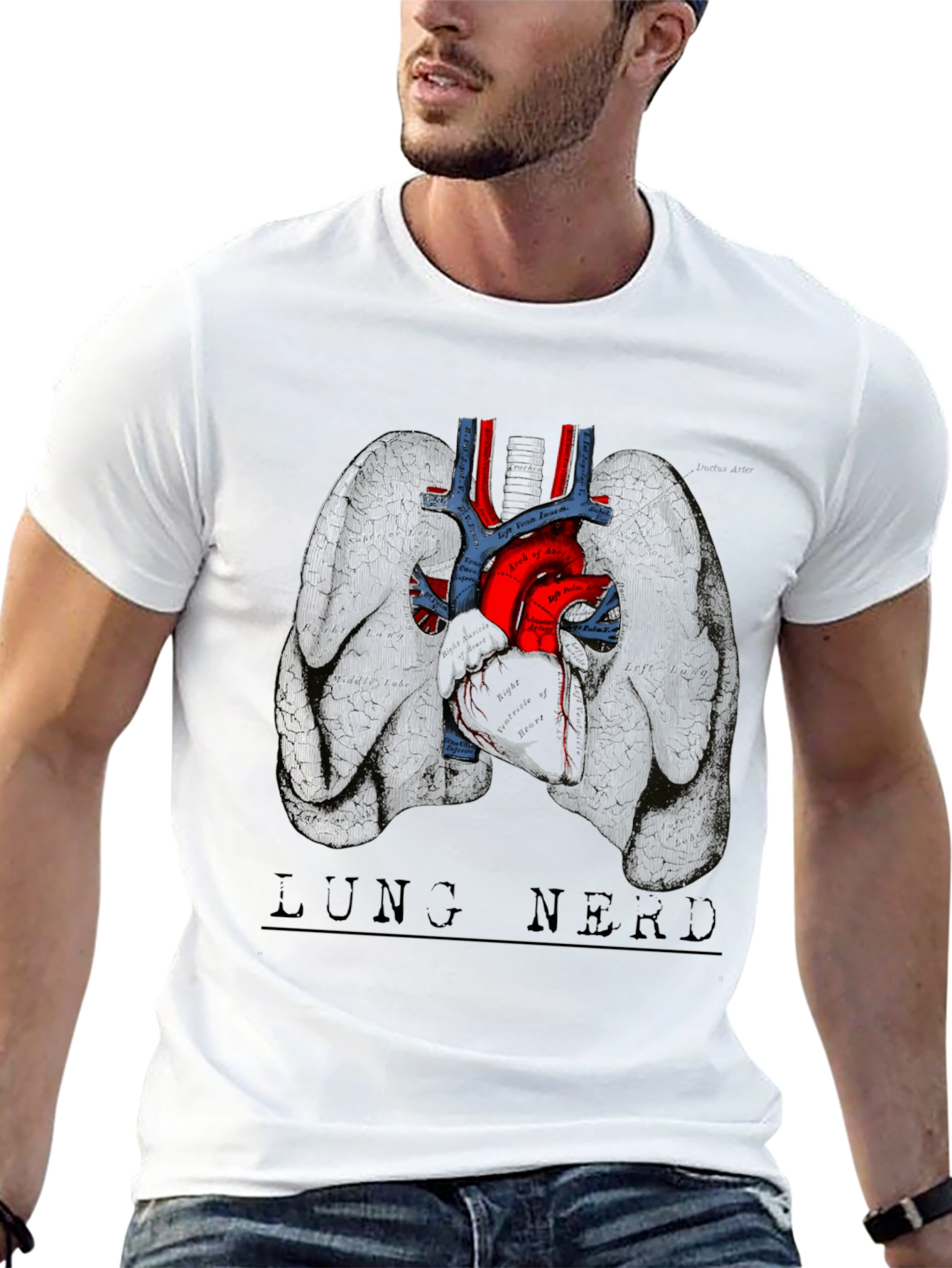 Lung Nerd Graphic Tee