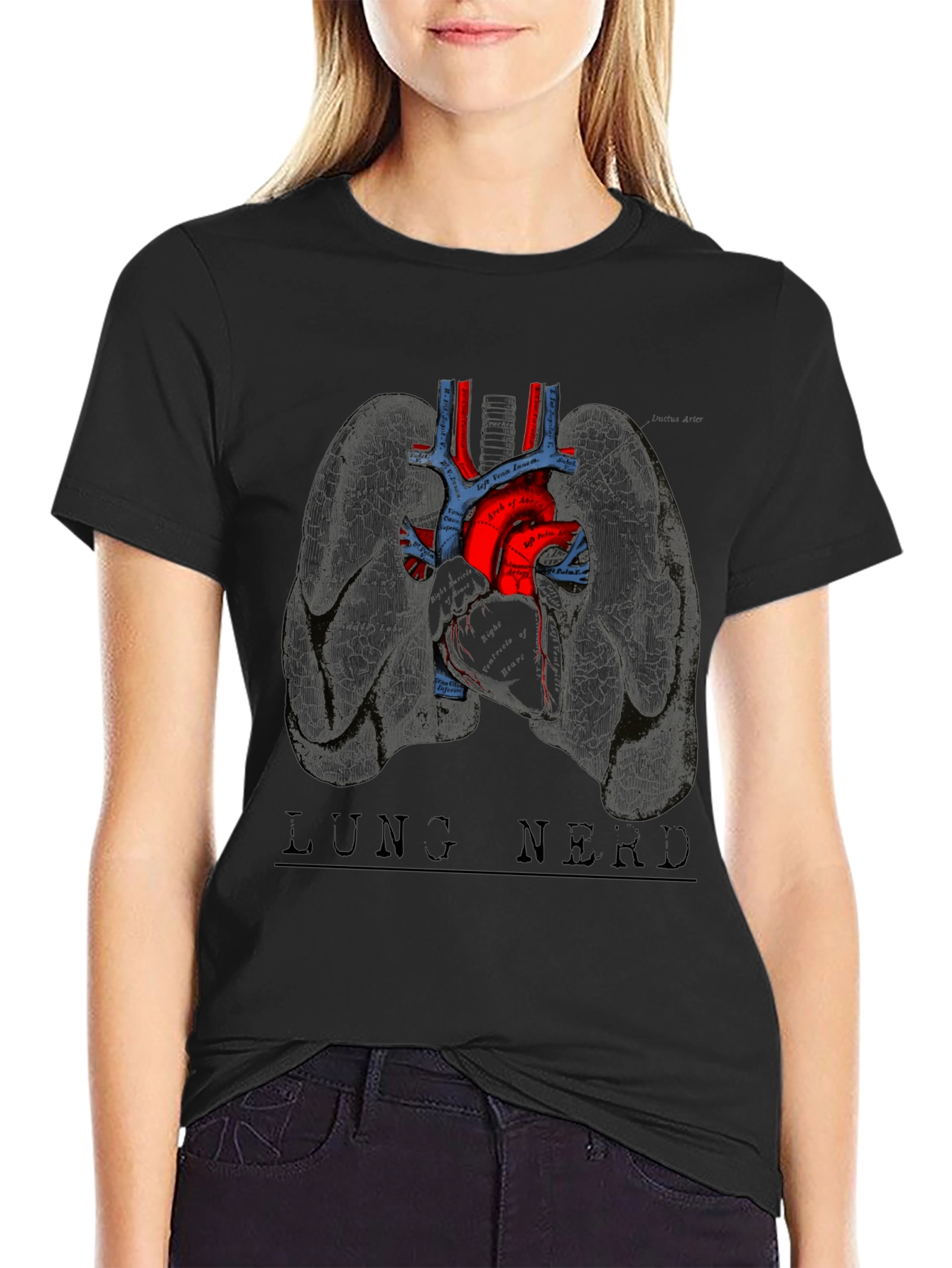 Lung Nerd Graphic Tee
