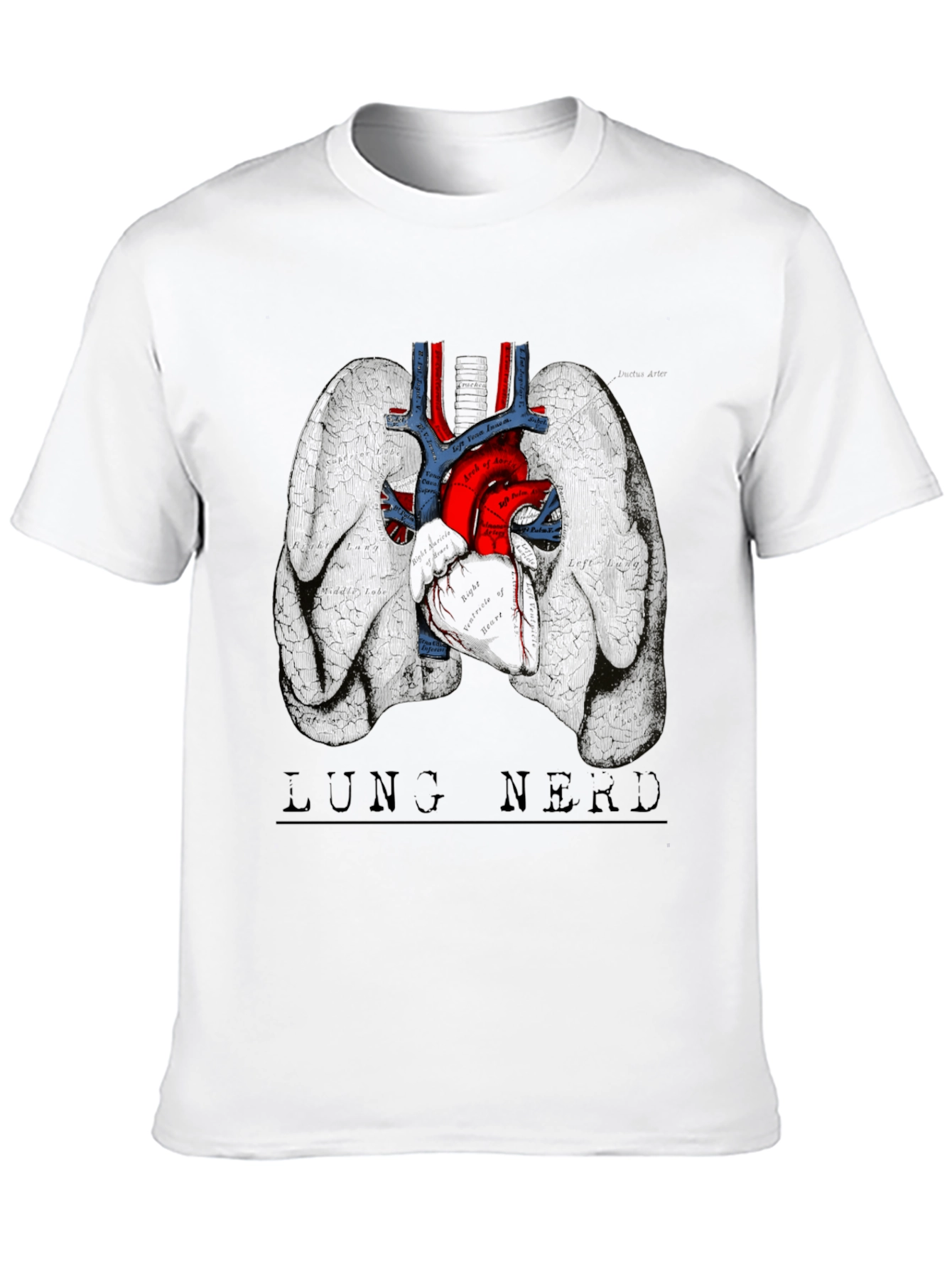 Lung Nerd Graphic Tee