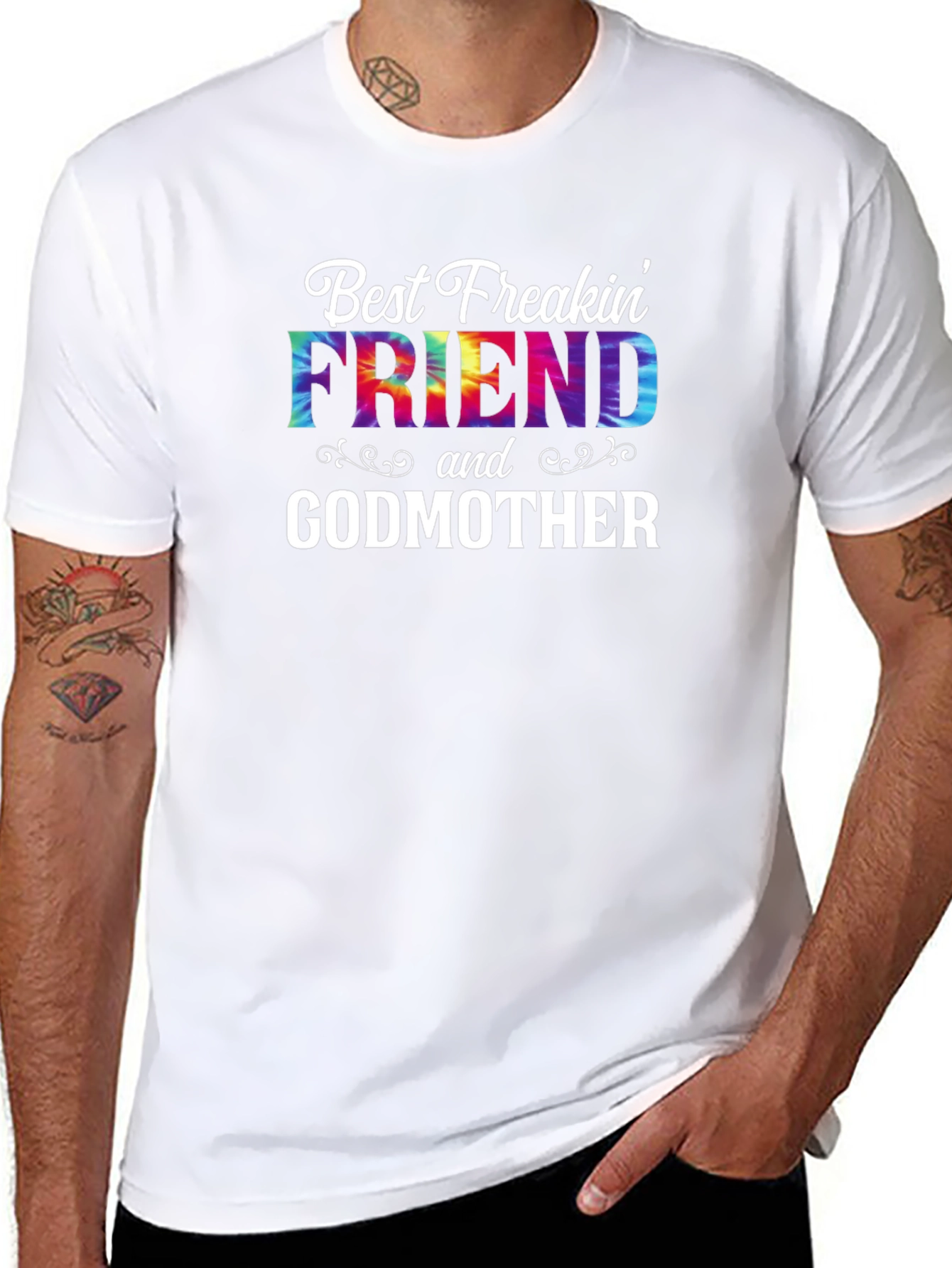 Best Freakin Friend Godmother T-Shirt