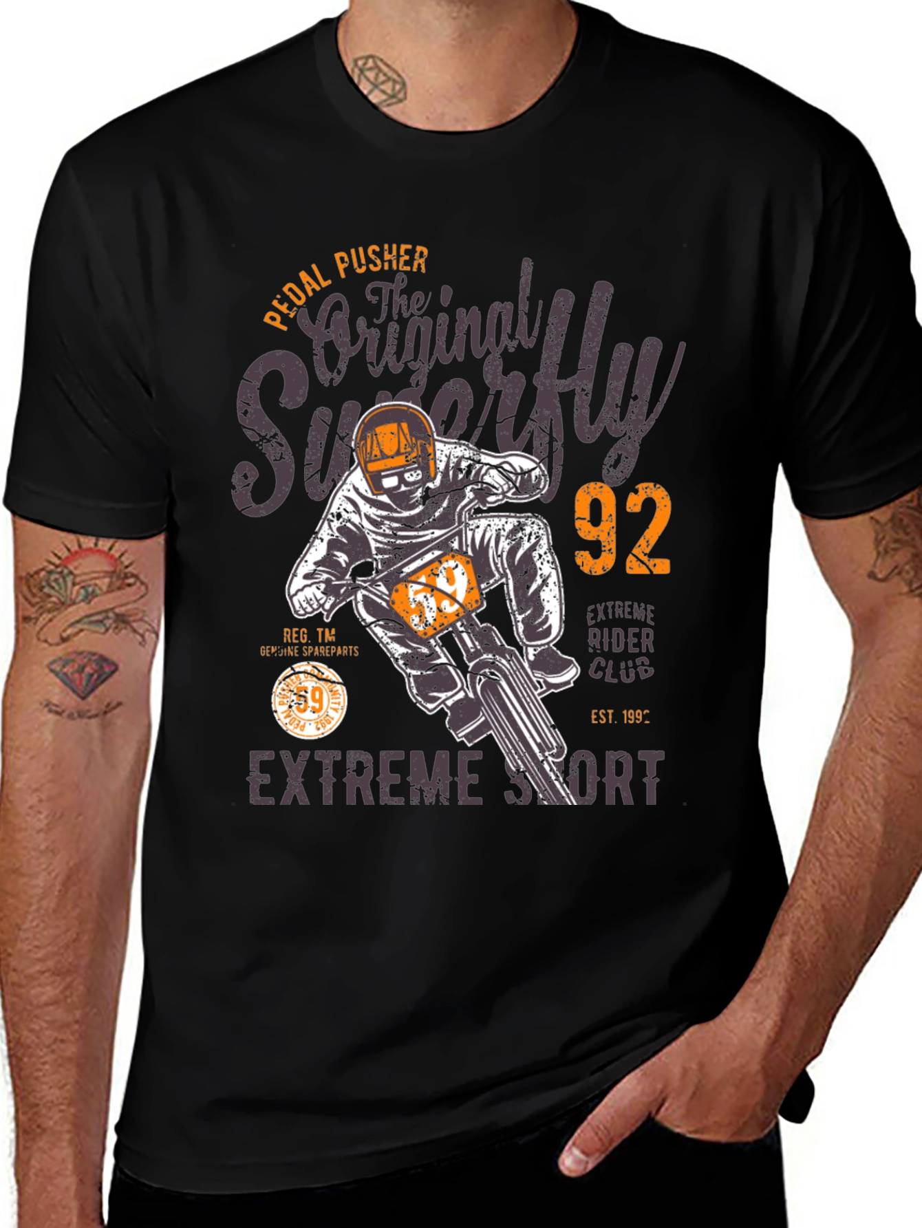 Original Superfly T-Shirt - Extreme Sport Rider