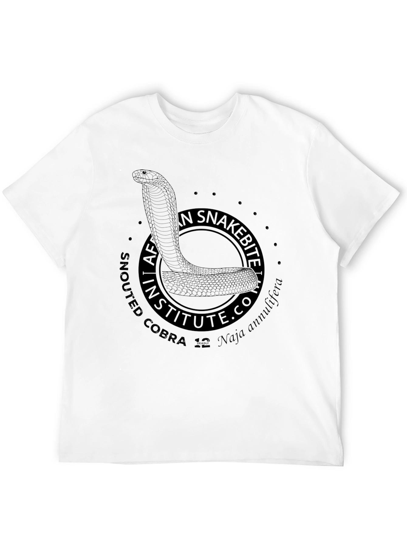 Cobra Institute T-Shirt - African Snakebite Awareness