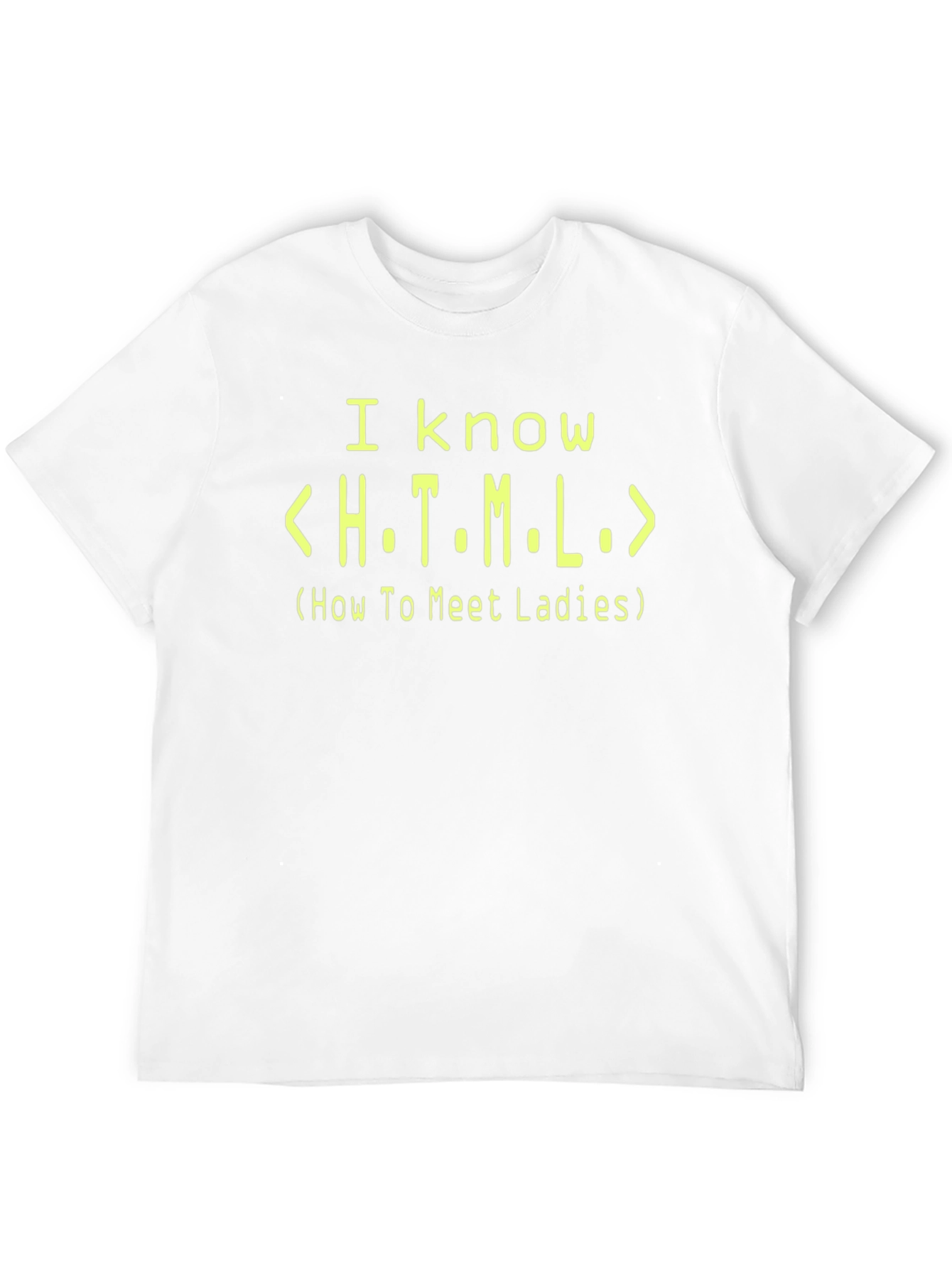 I Know HTML Funny Programmer T-Shirt