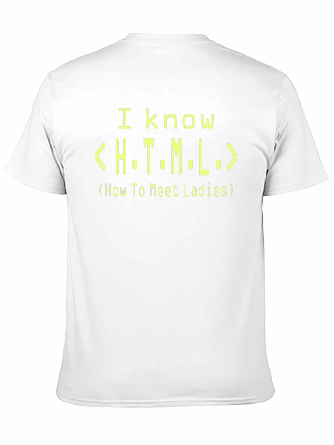 I Know HTML Funny Programmer T-Shirt