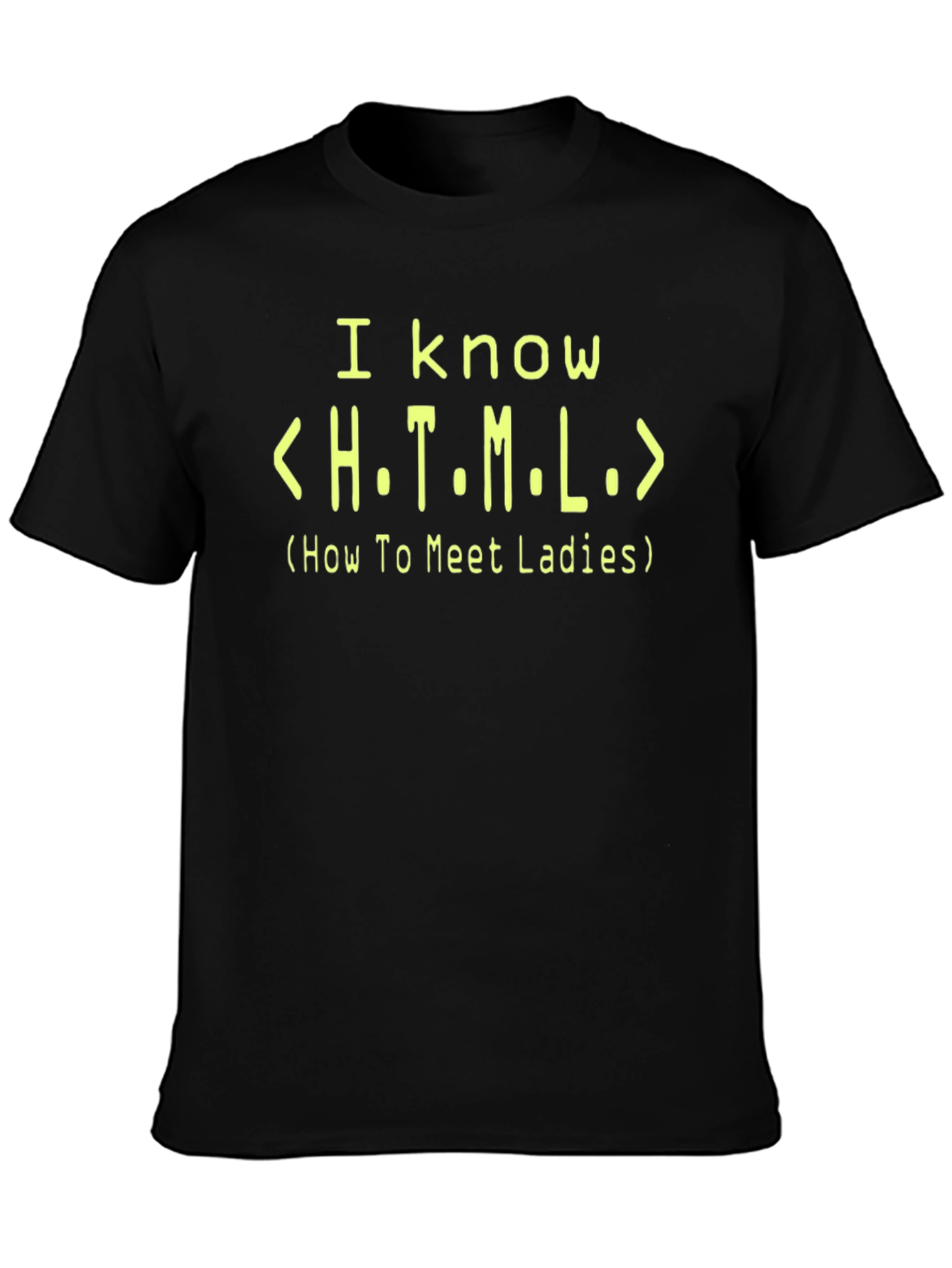 I Know HTML Funny Programmer T-Shirt