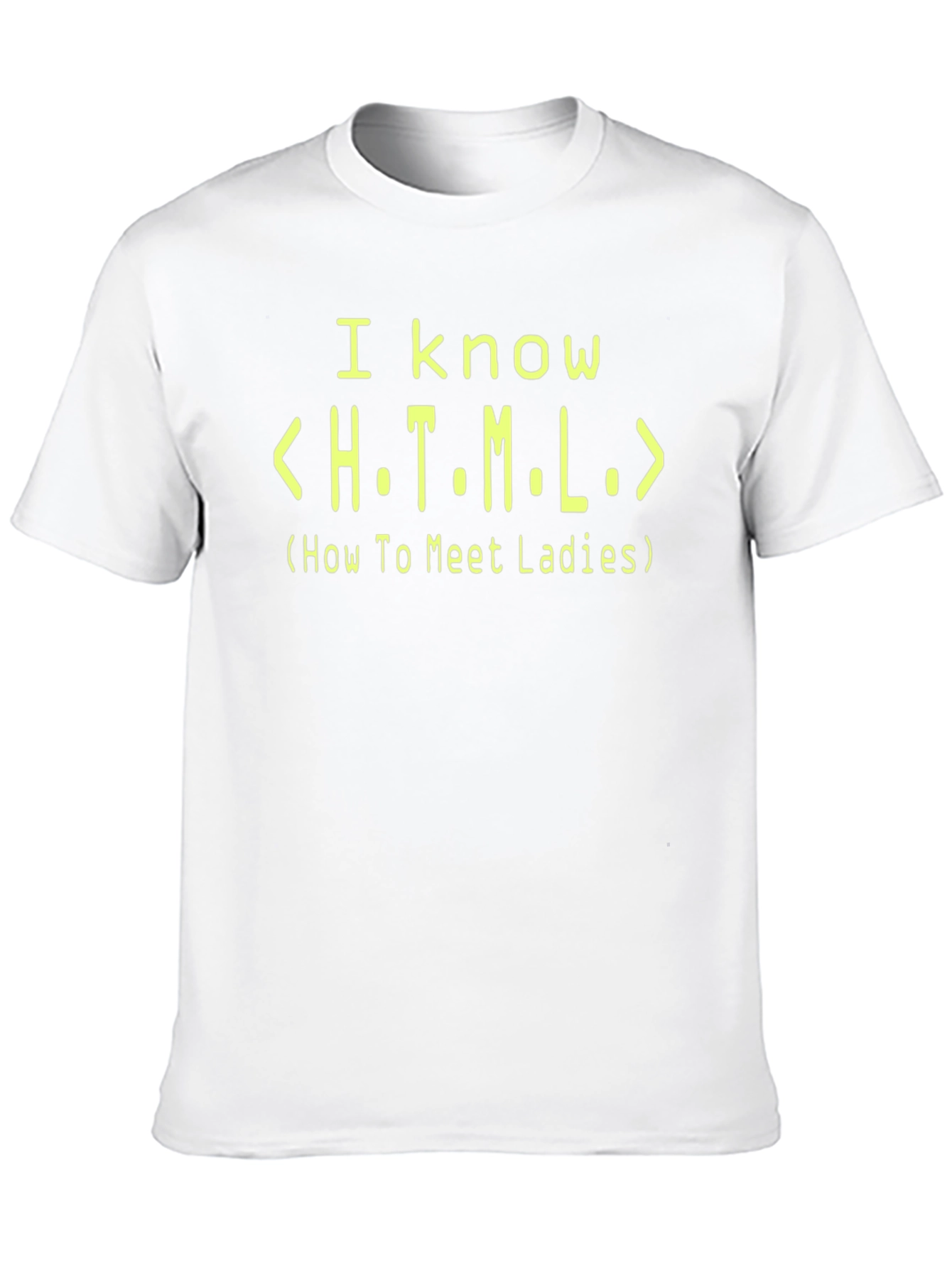 I Know HTML Funny Programmer T-Shirt