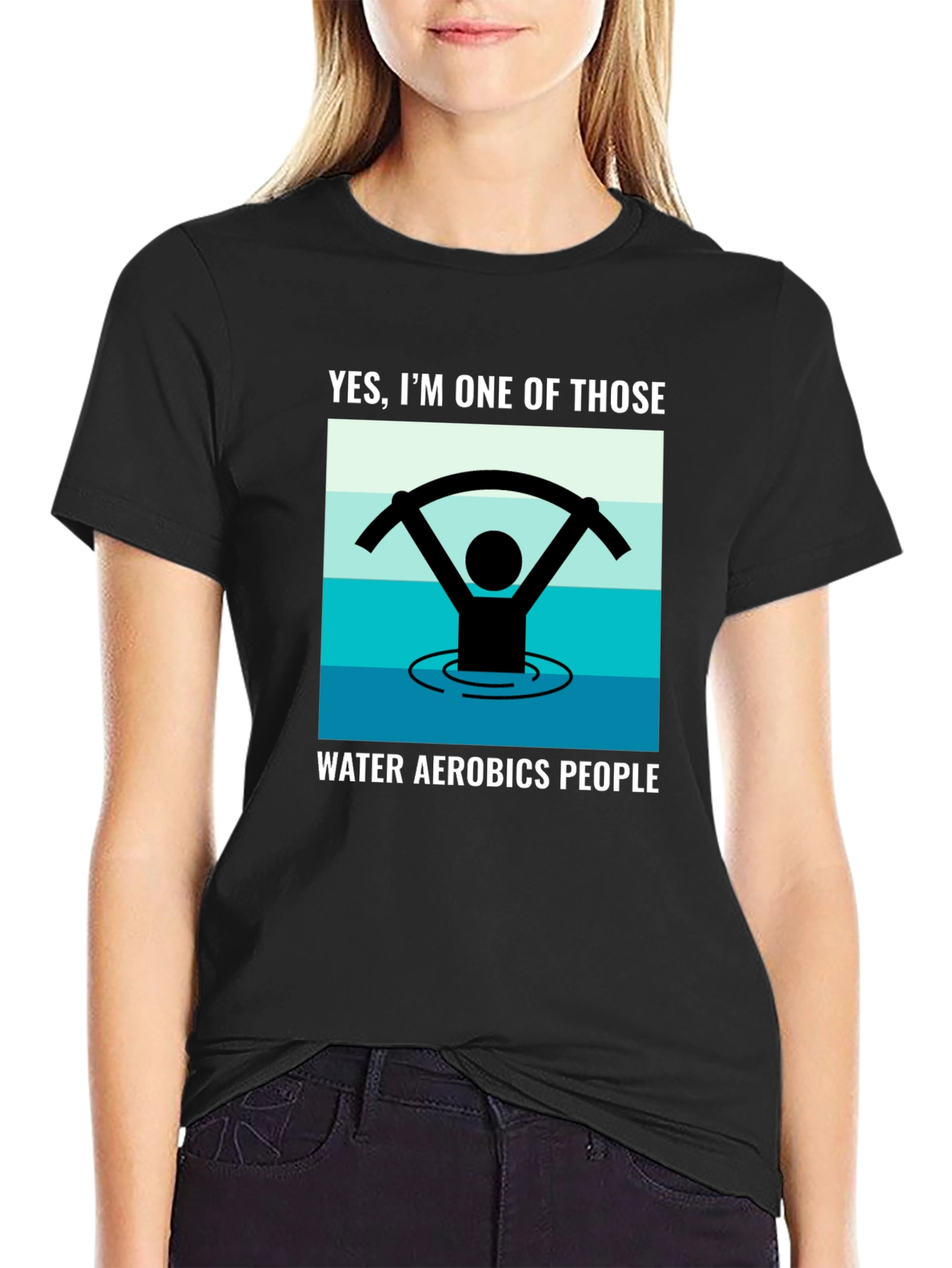 Water Aerobics T-Shirt - Funny Exercise Tee