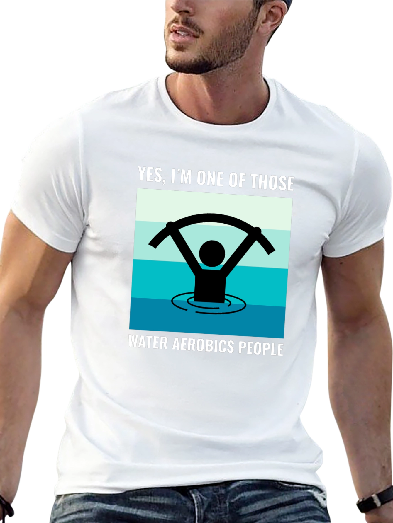Water Aerobics T-Shirt - Funny Exercise Tee