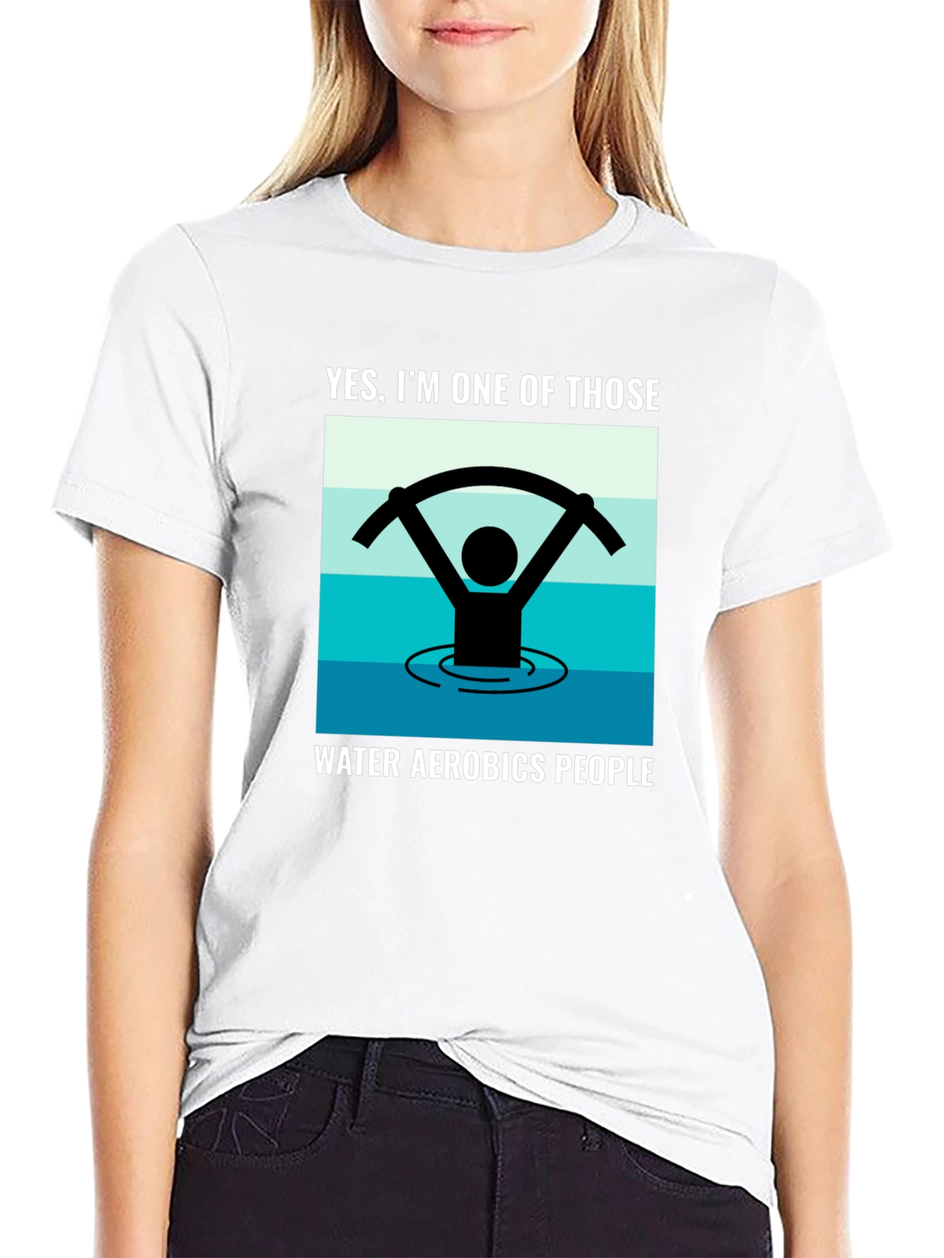 Water Aerobics T-Shirt - Funny Exercise Tee
