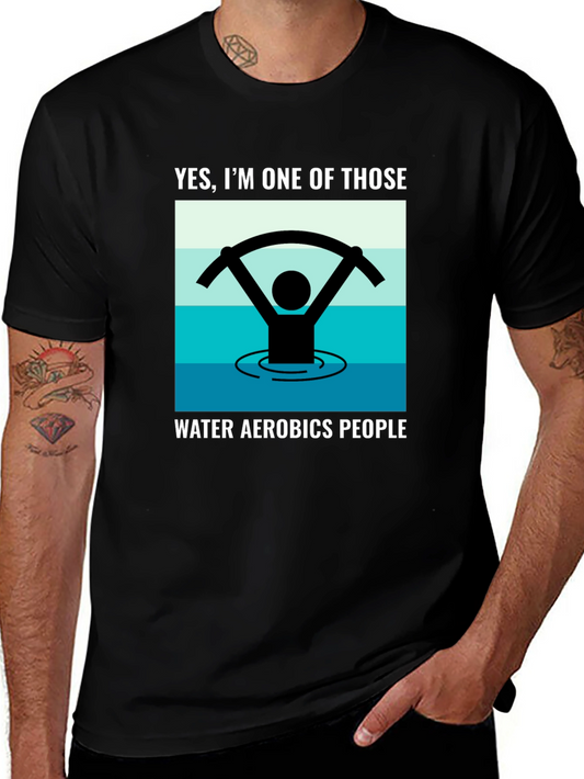 Water Aerobics T-Shirt - Funny Exercise Tee
