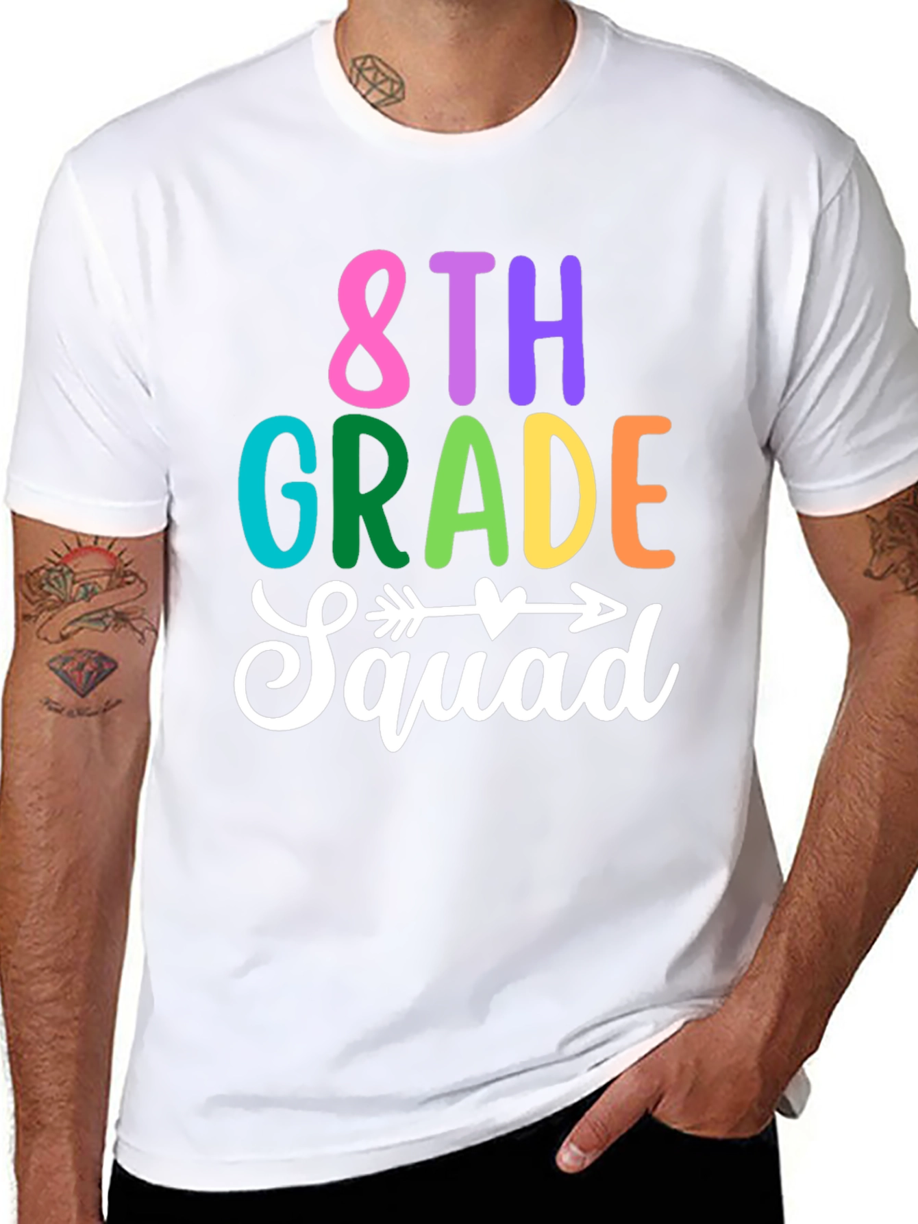 8th Grade Squad T-Shirt Back to School