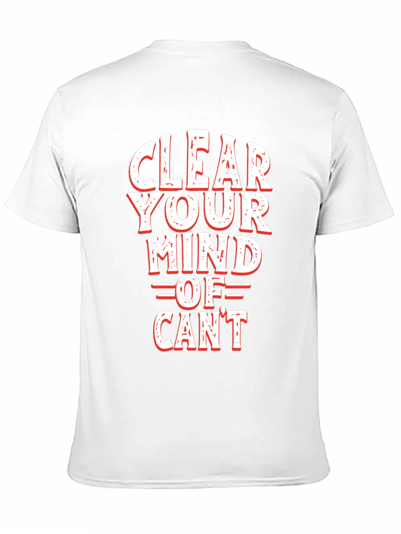 Clear Your Mind of Cant Graphic Tee - Black