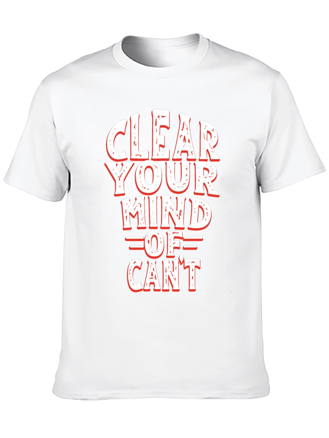 Clear Your Mind of Cant Graphic Tee - Black