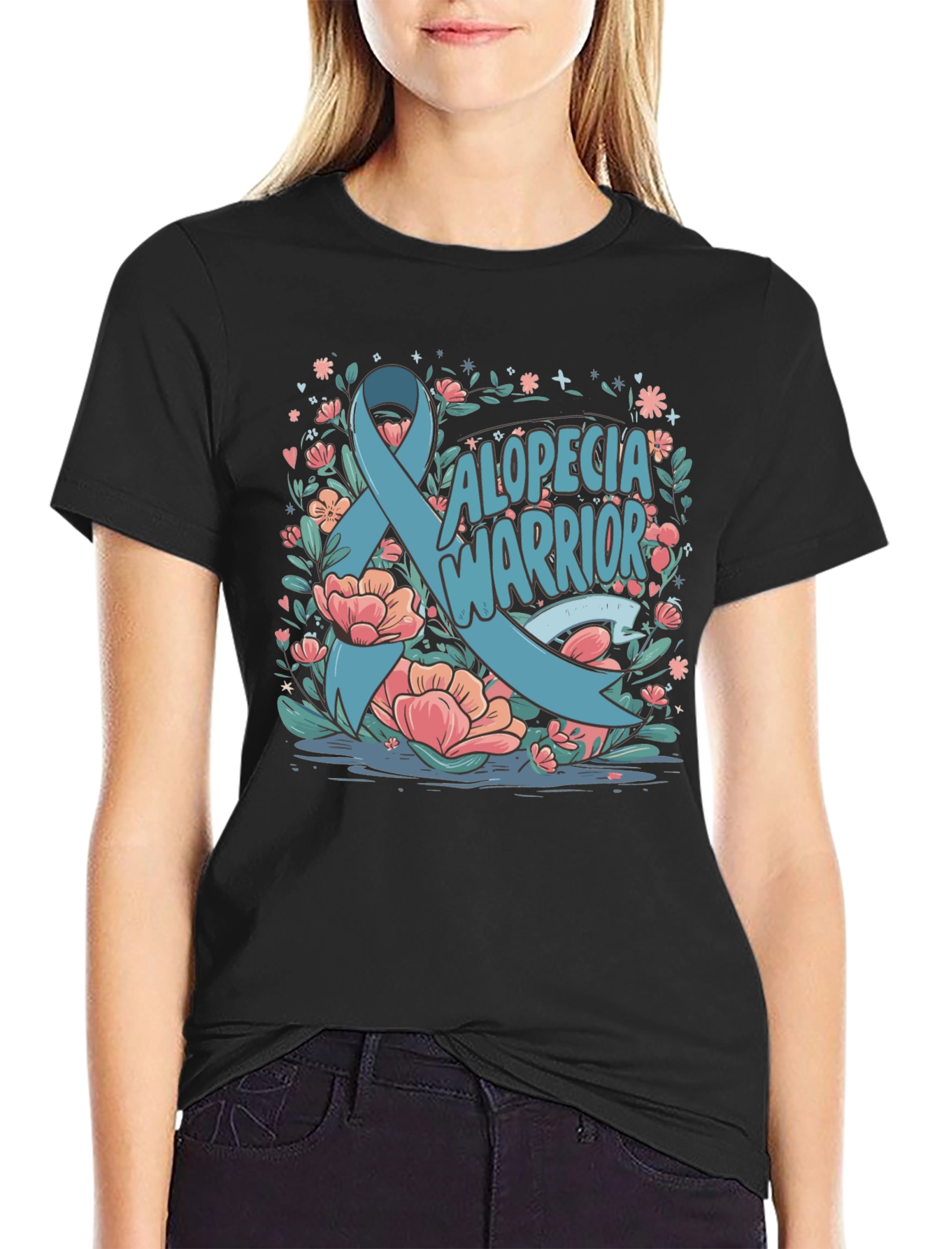 Alopecia Warrior Graphic T-Shirt