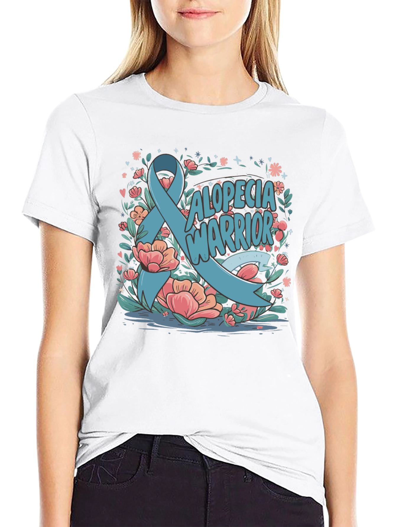 Alopecia Warrior Graphic T-Shirt