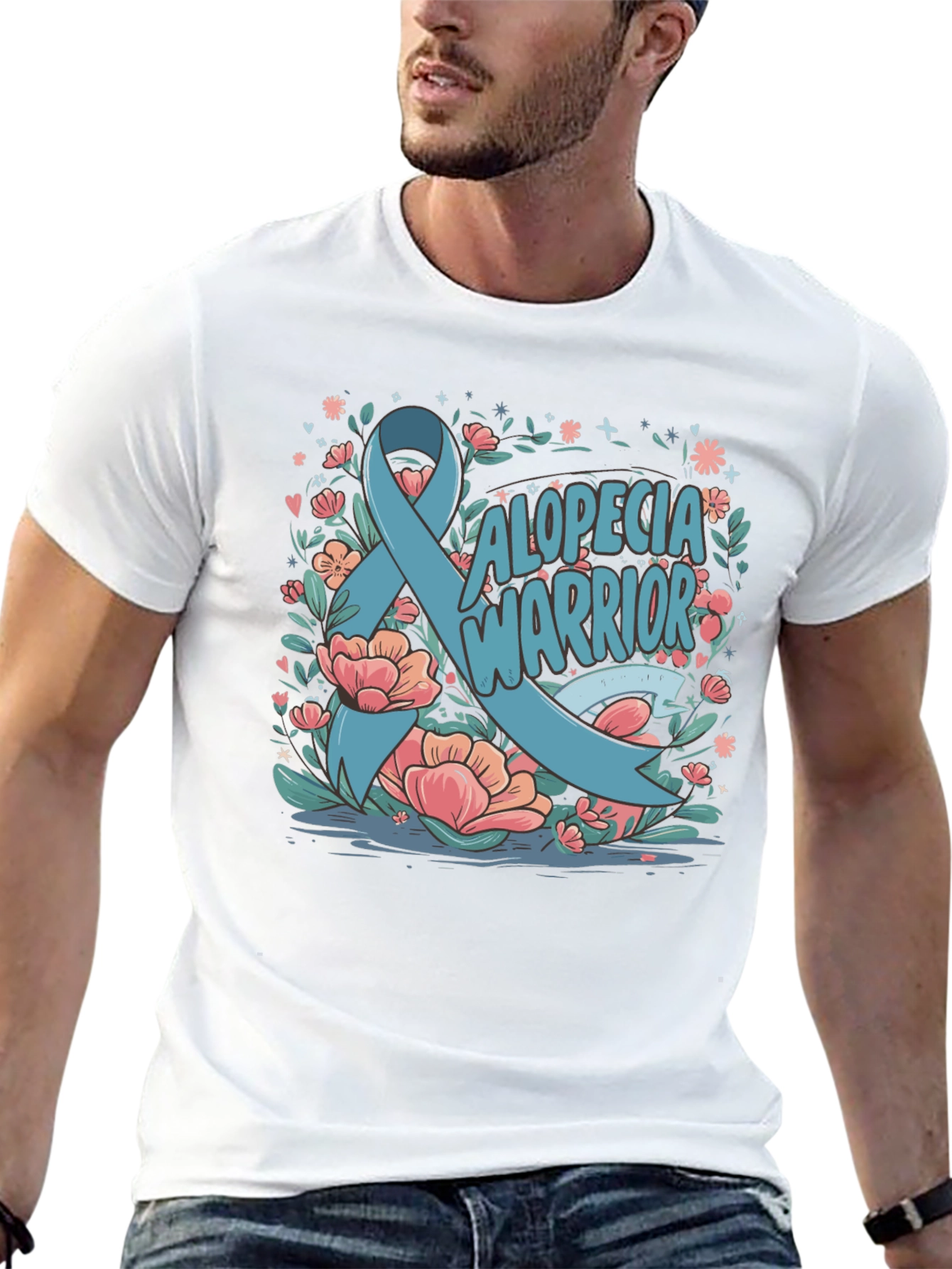 Alopecia Warrior Graphic T-Shirt