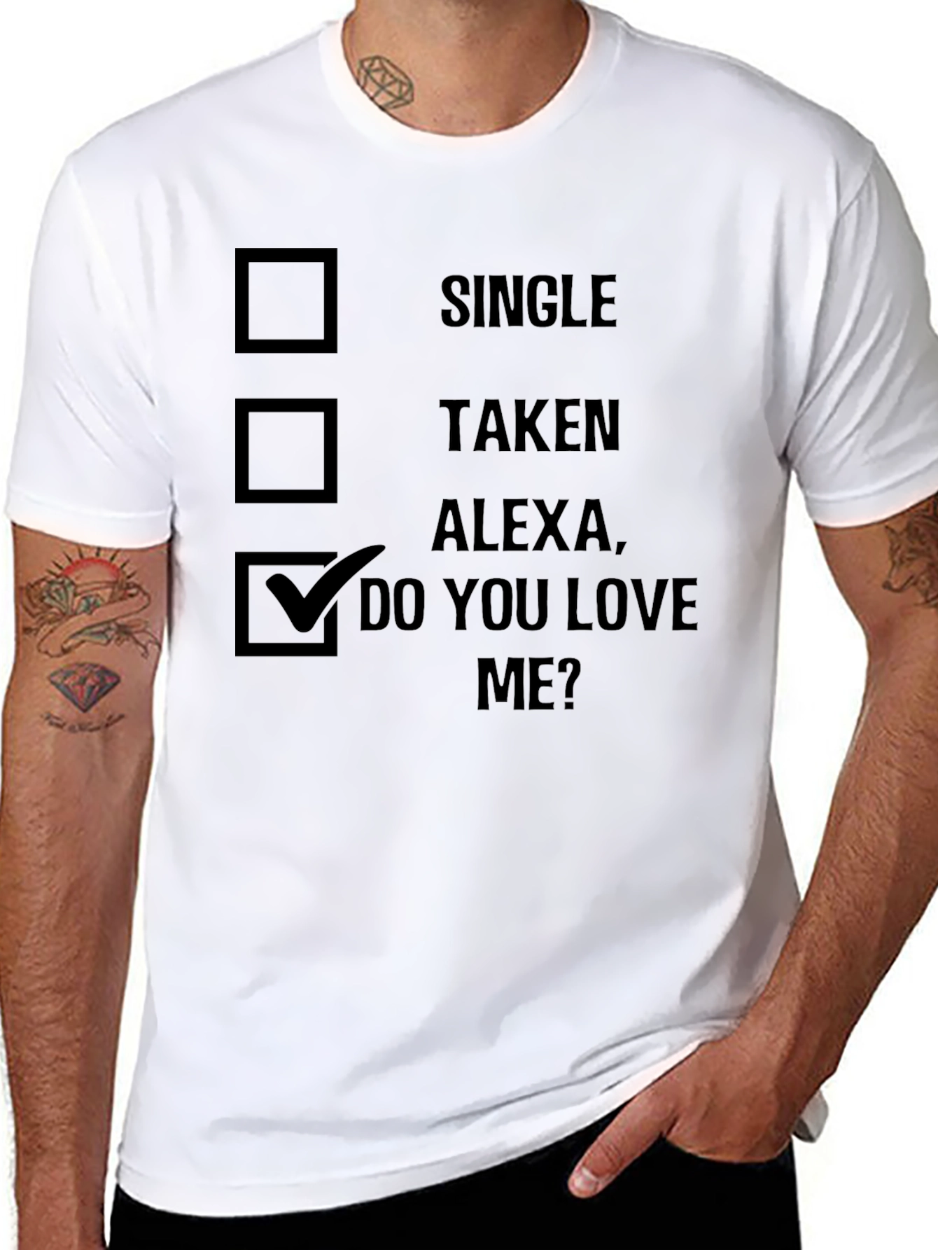 Alexa Do You Love Me? Graphic Tee