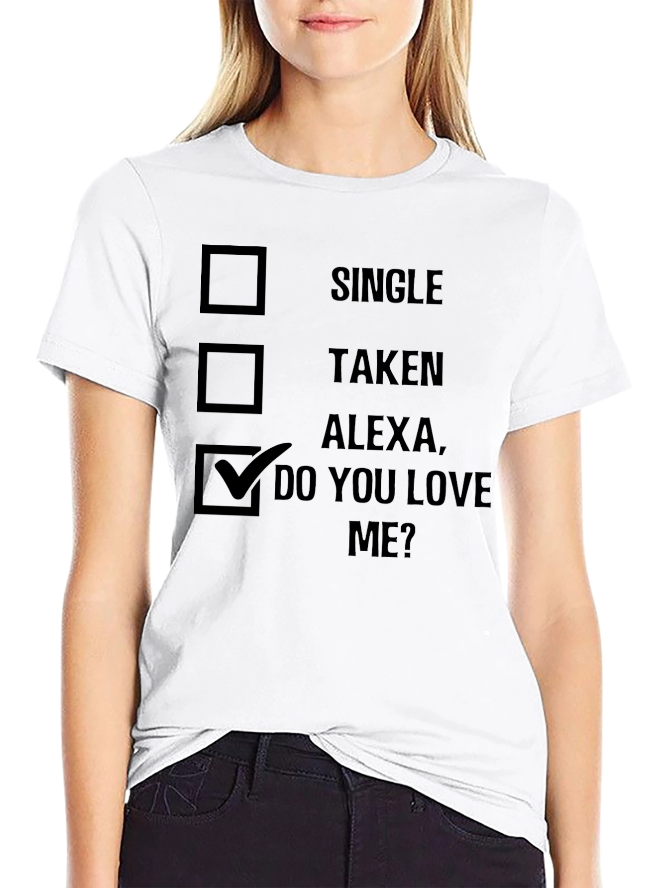 Alexa Do You Love Me? Graphic Tee