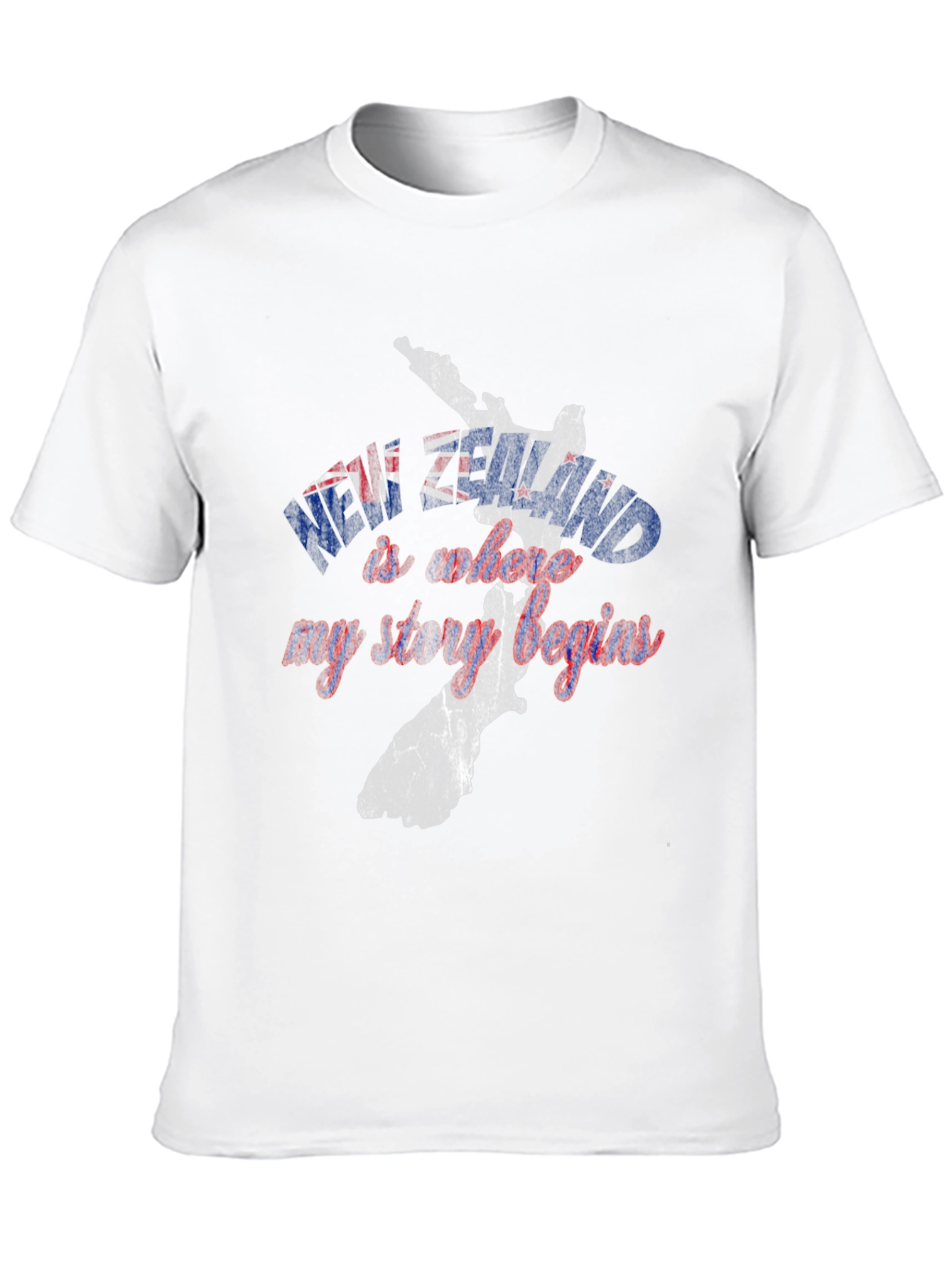 New Zealand Story Begins Graphic Tee