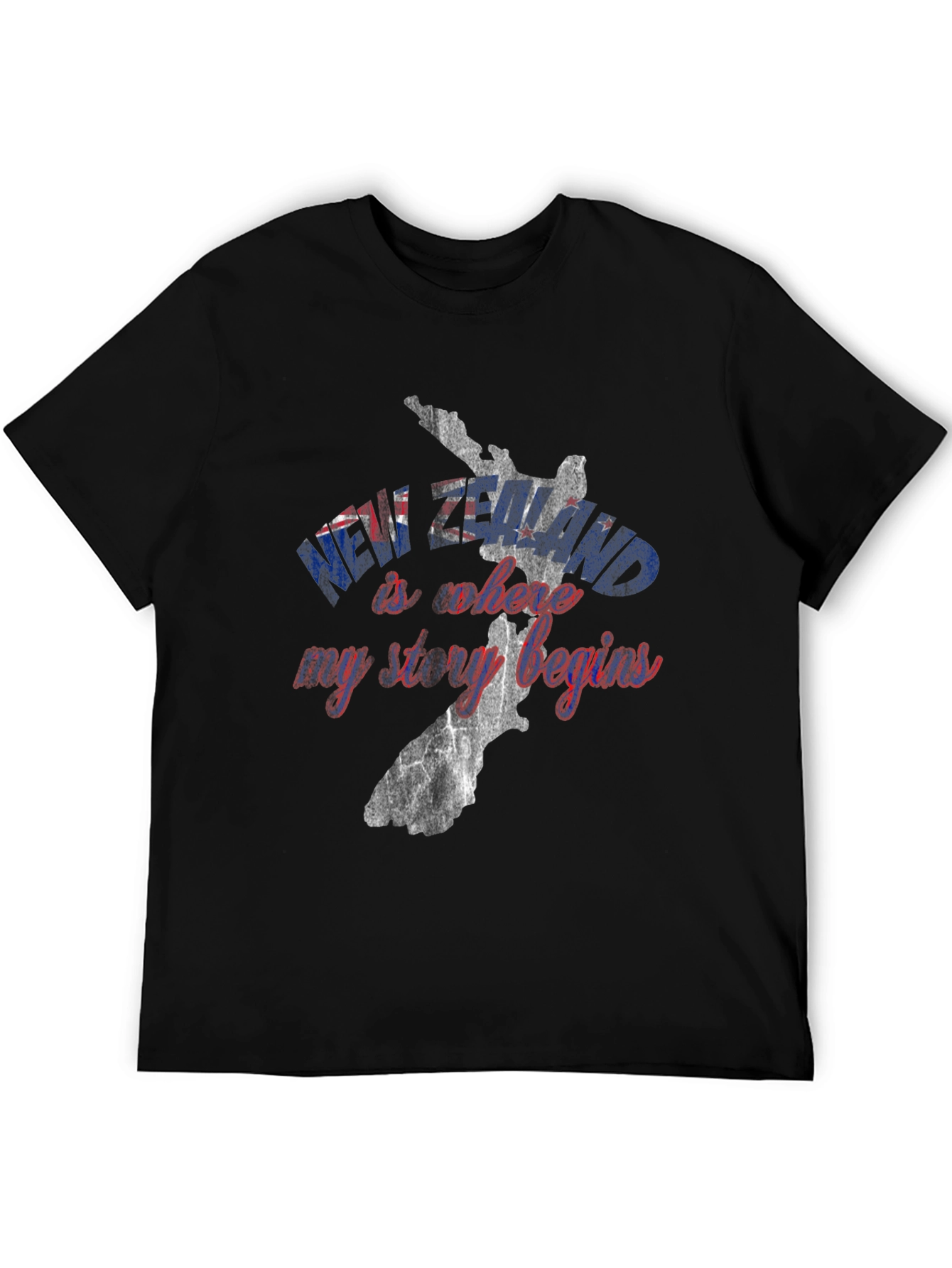 New Zealand Story Begins Graphic Tee