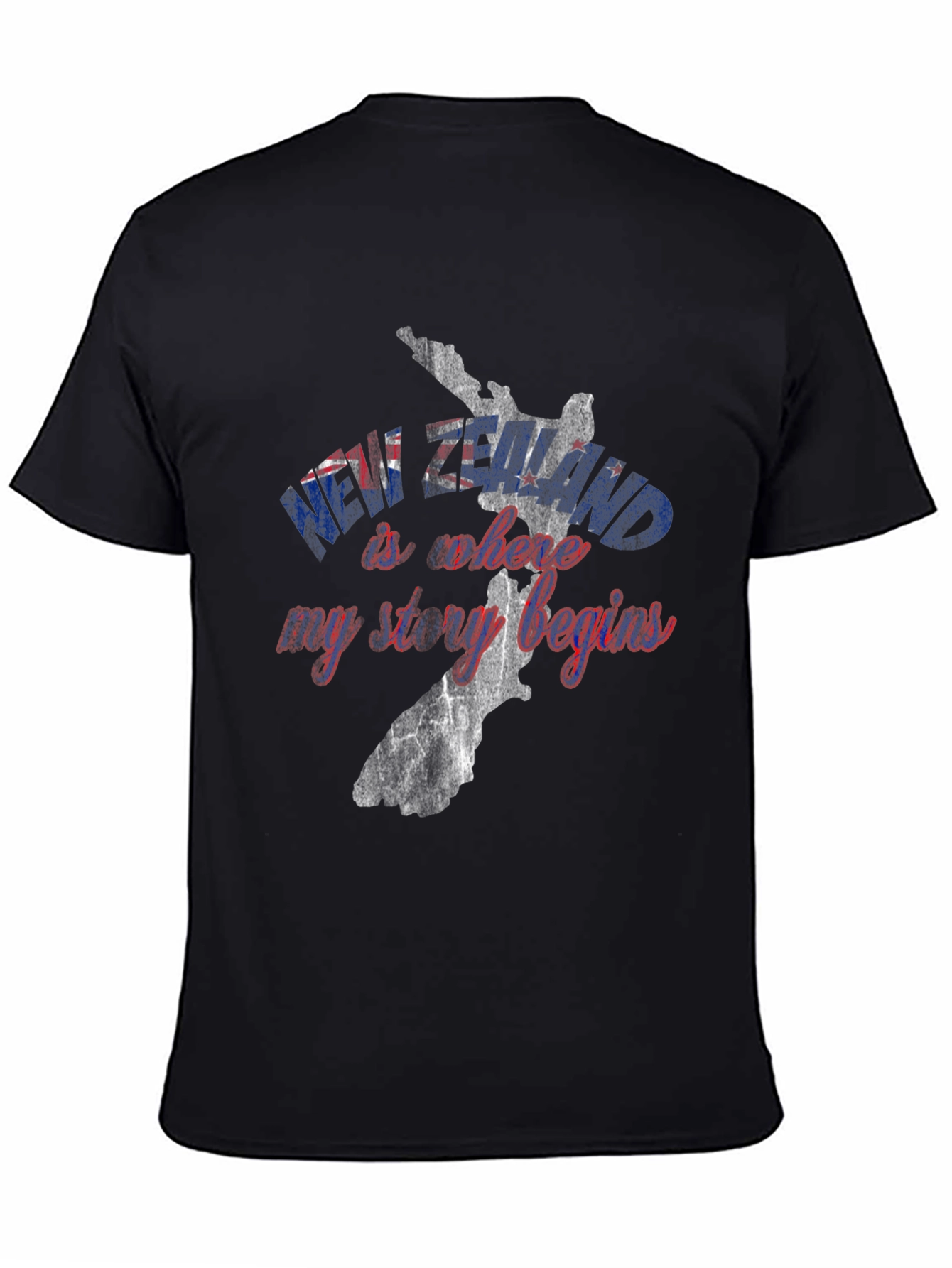 New Zealand Story Begins Graphic Tee