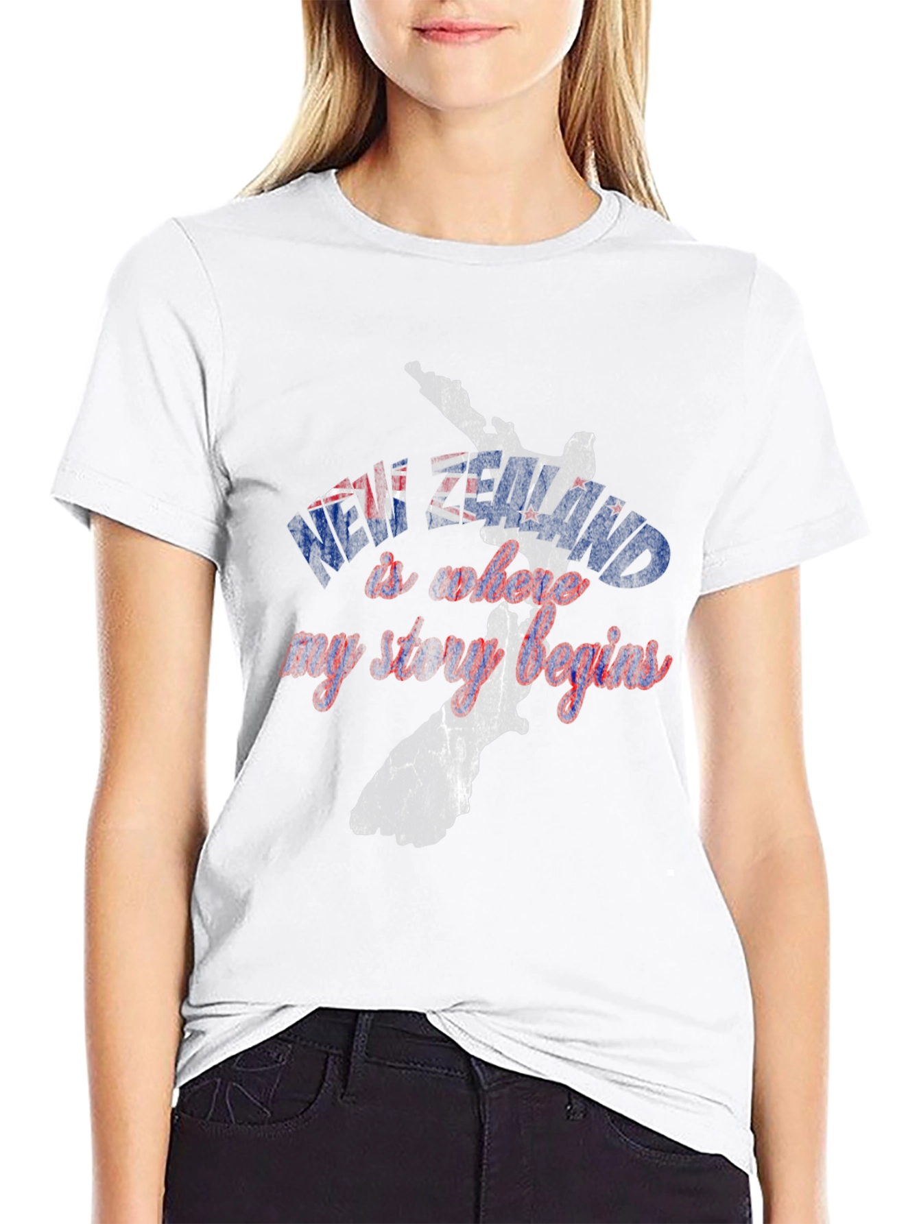 New Zealand Story Begins Graphic Tee