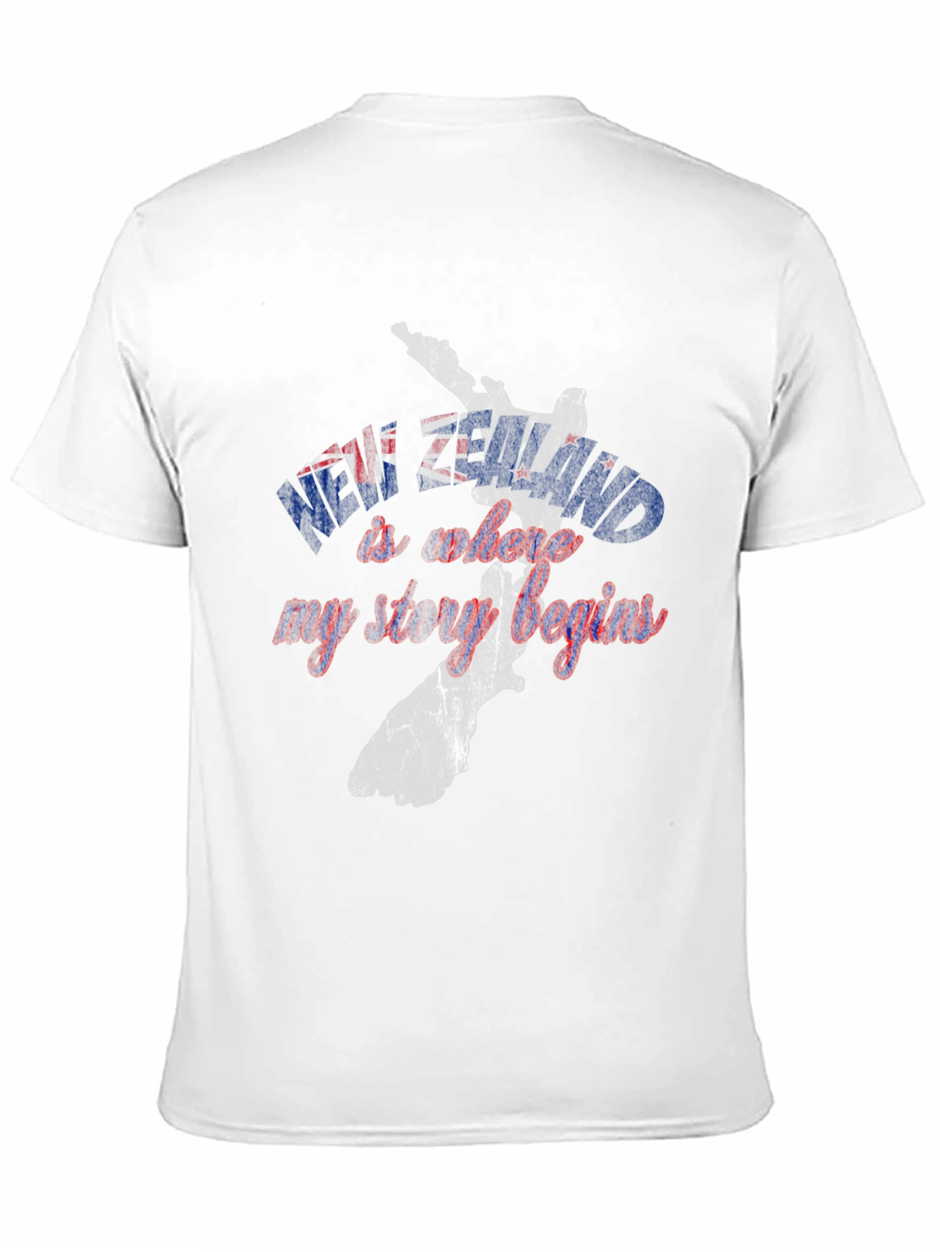 New Zealand Story Begins Graphic Tee