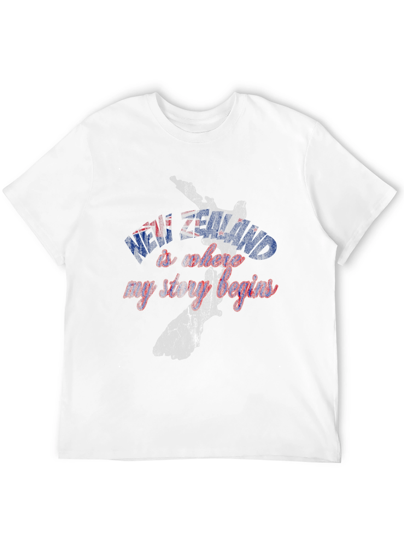New Zealand Story Begins Graphic Tee