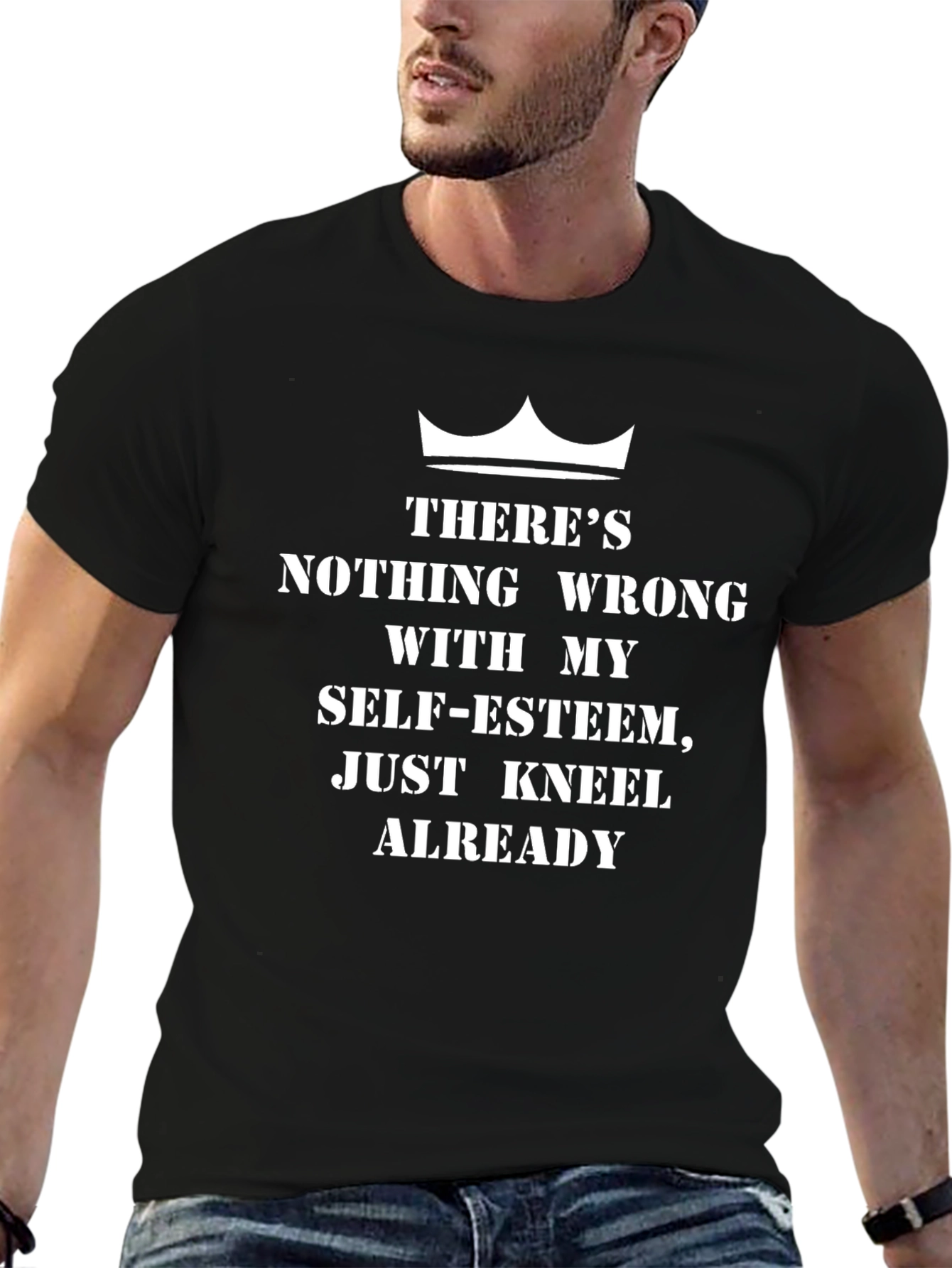 Kneel Already Mens Graphic Tee
