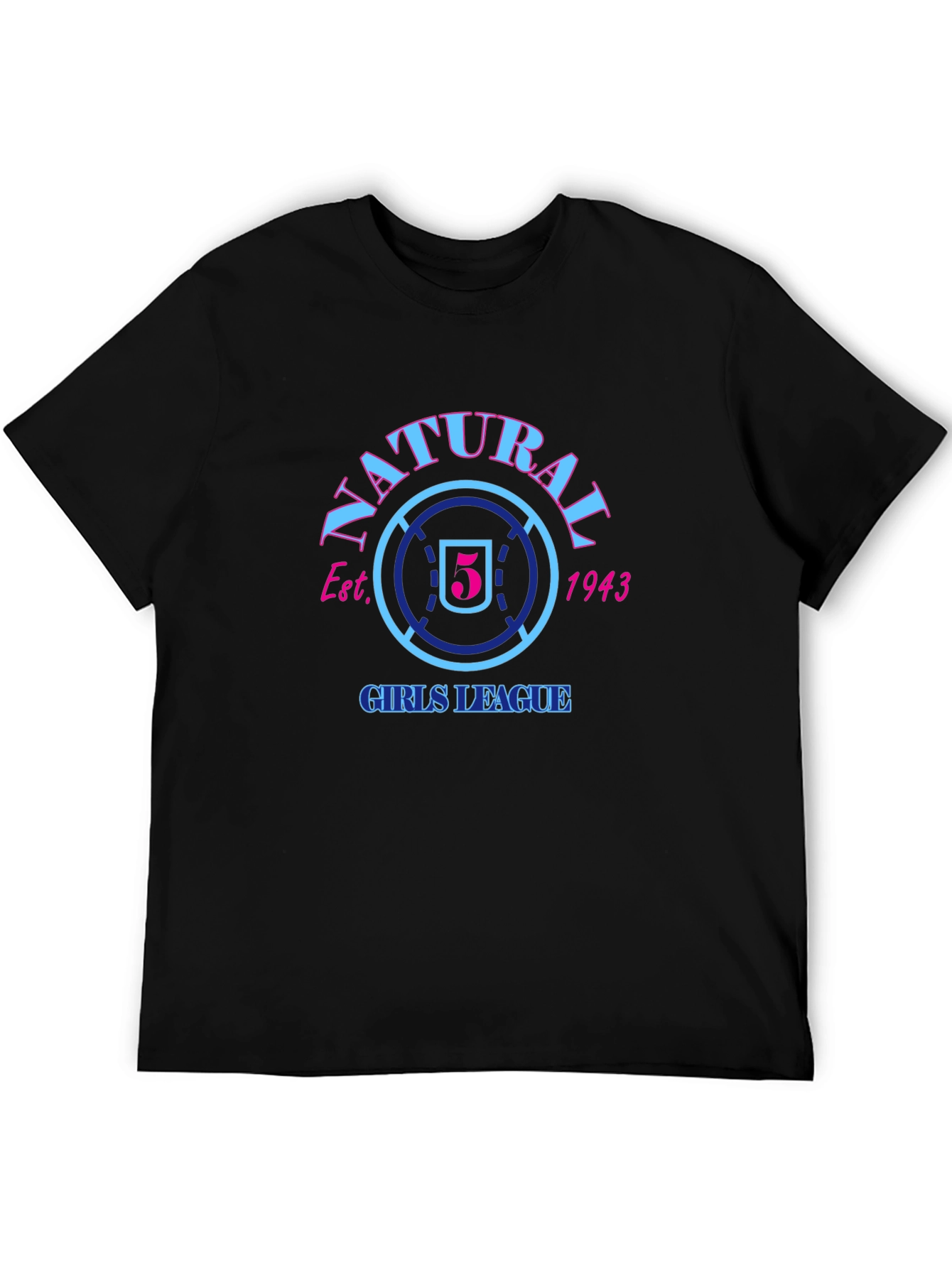 Natural Girls League Est. 1943 Graphic T-Shirt