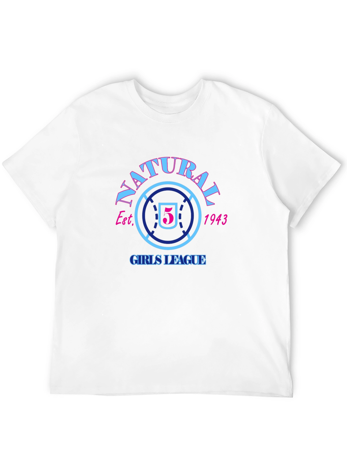 Natural Girls League Est. 1943 Graphic T-Shirt