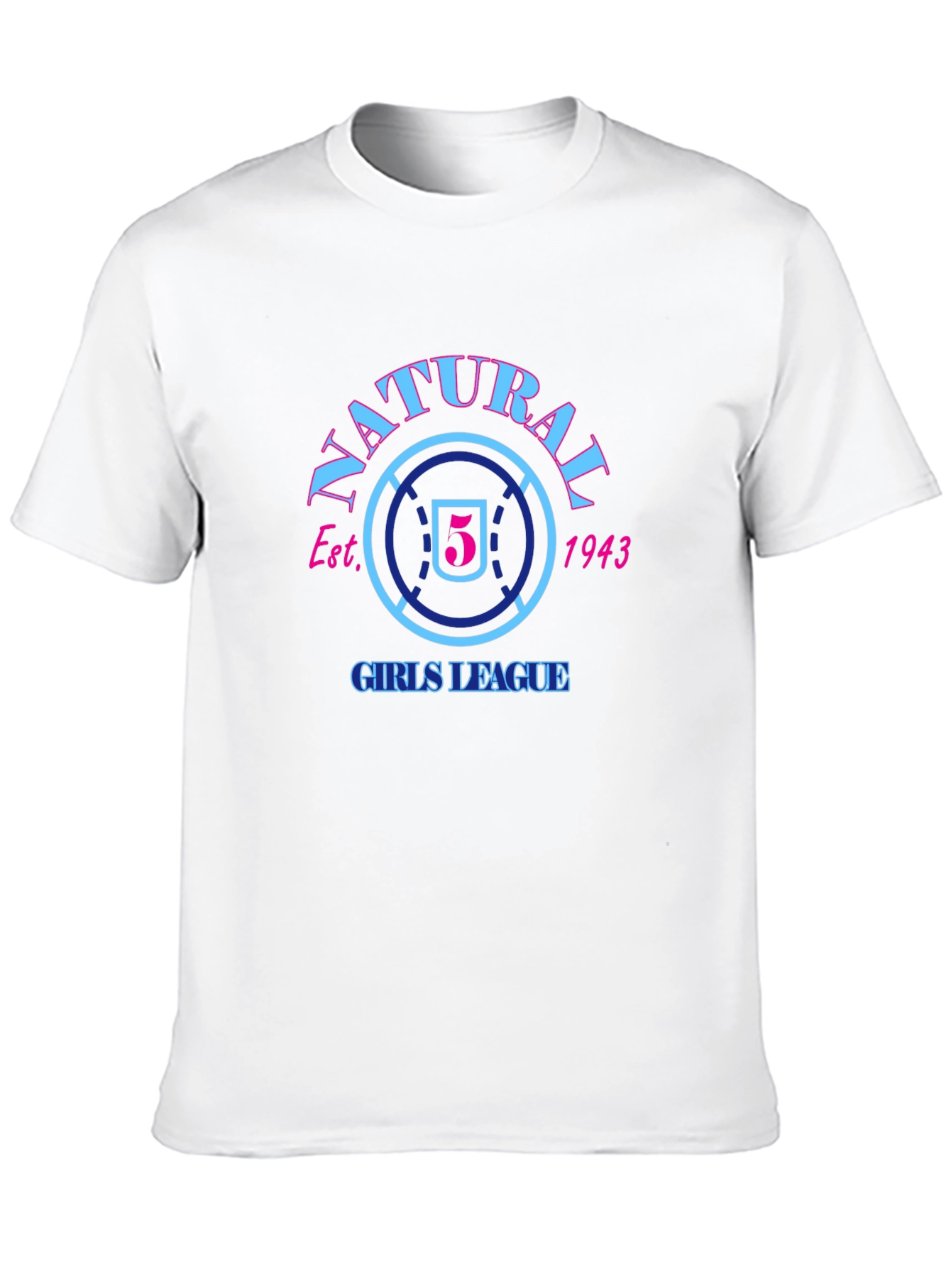 Natural Girls League Est. 1943 Graphic T-Shirt