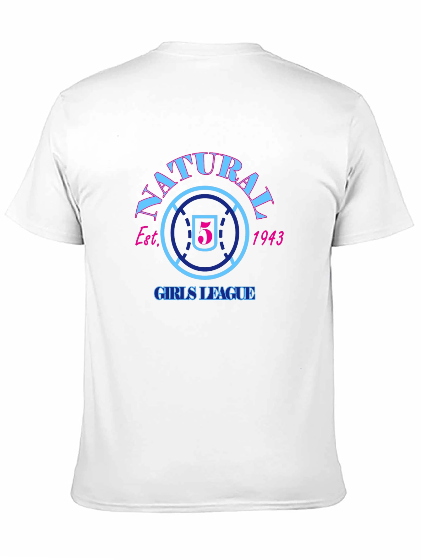 Natural Girls League Est. 1943 Graphic T-Shirt