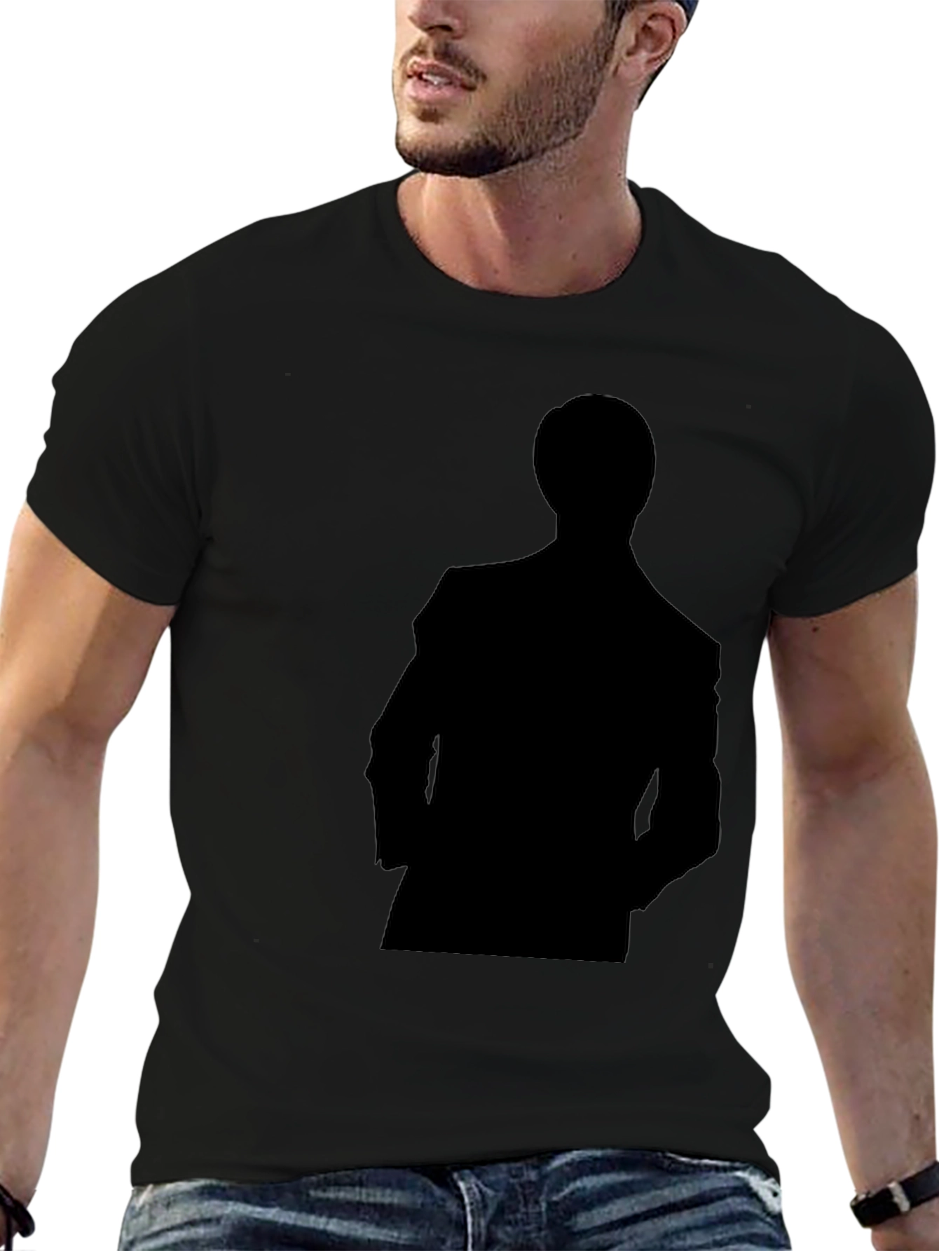 Silhouette Graphic Tee - Classic Black Shirt