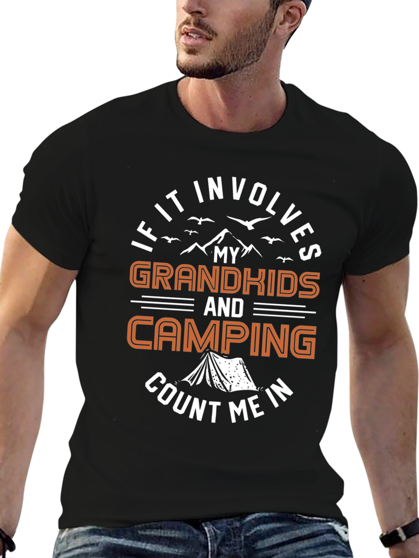 Grandkids & Camping T-Shirt