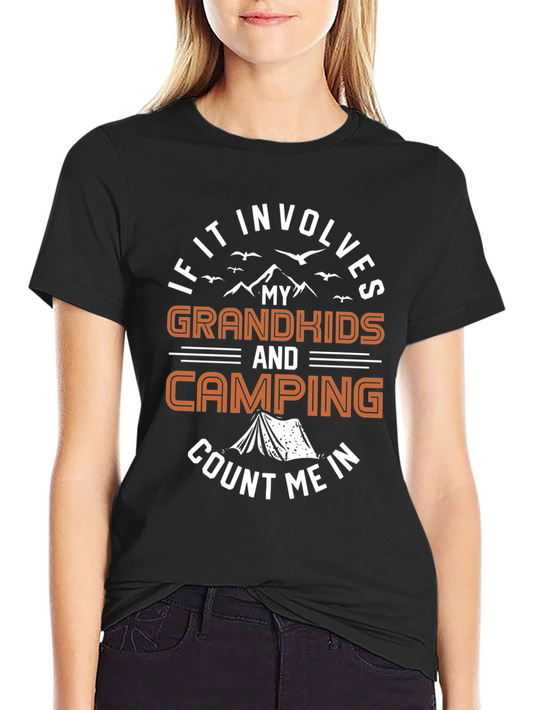 Grandkids & Camping T-Shirt