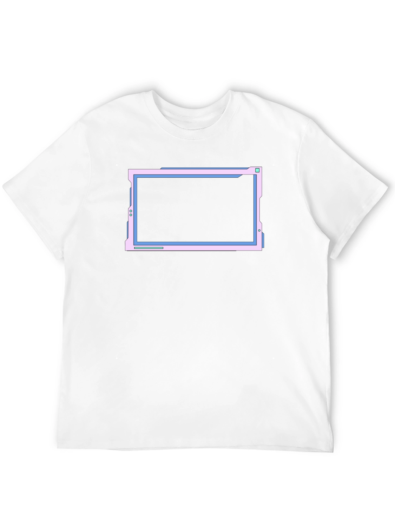 Cyberpunk Screen T-Shirt - Edgy Techwear Aesthetic