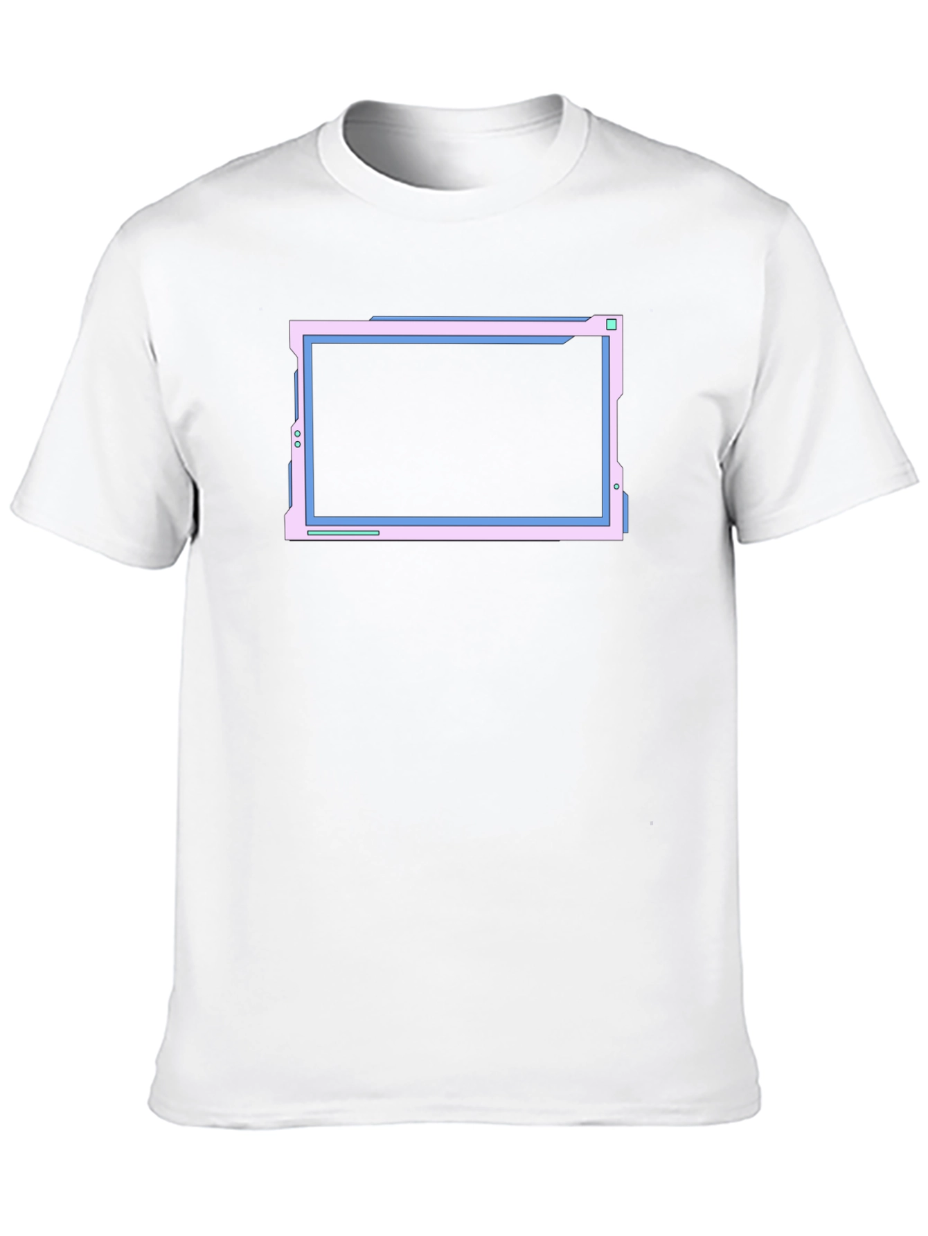 Cyberpunk Screen T-Shirt - Edgy Techwear Aesthetic