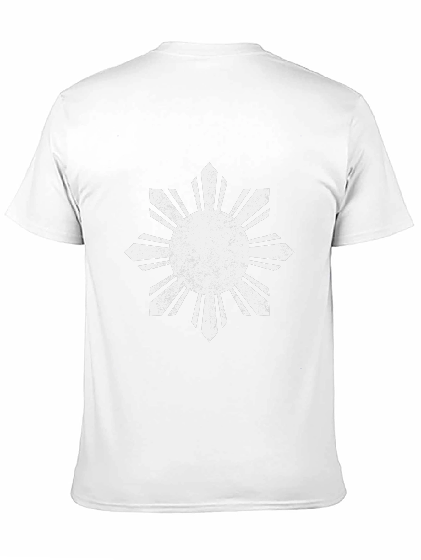 Philippine Sun T-Shirt - Black Cotton Tee