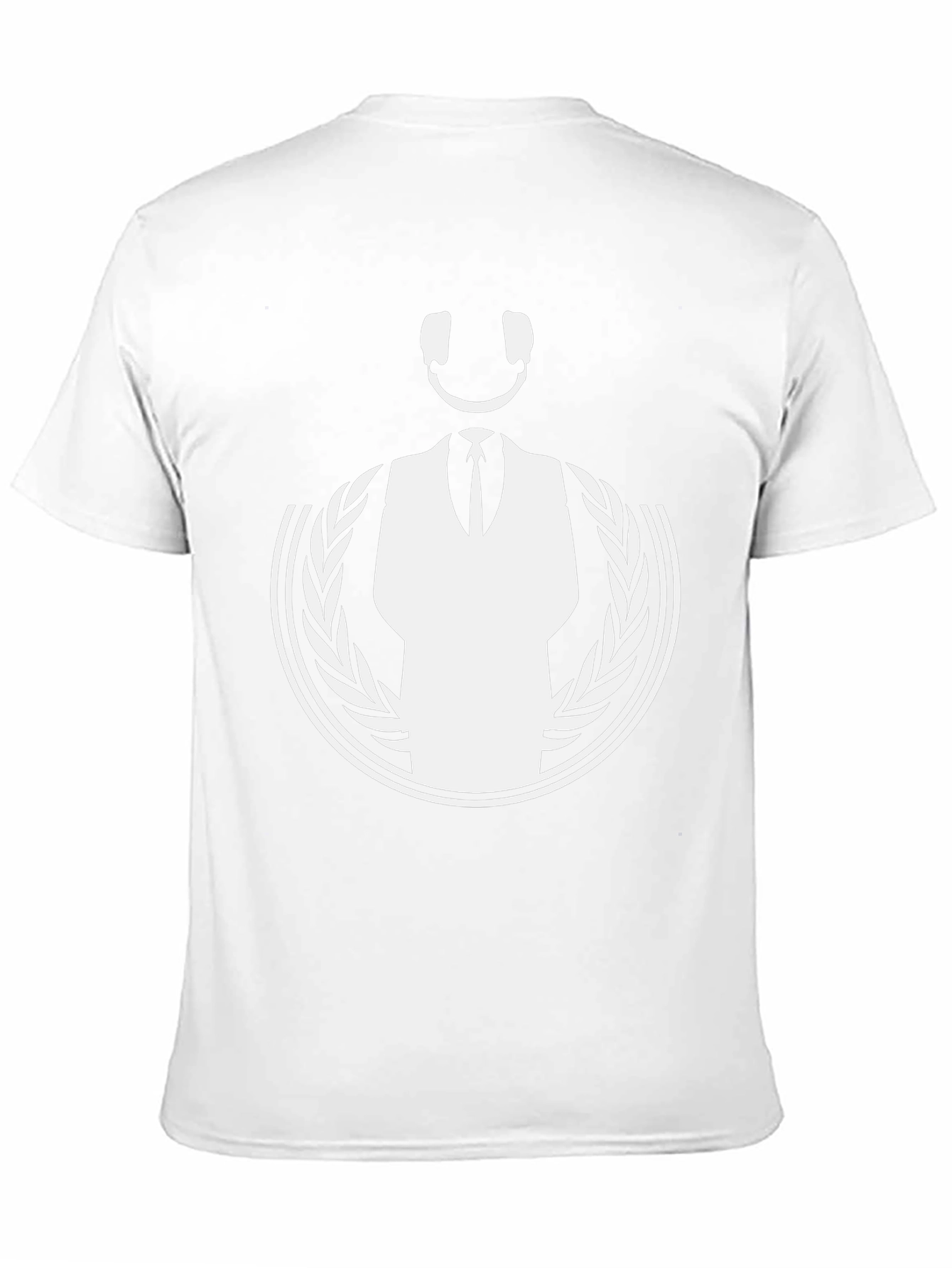 DJ Smiley Face Graphic Tee - Black Cotton T-Shirt