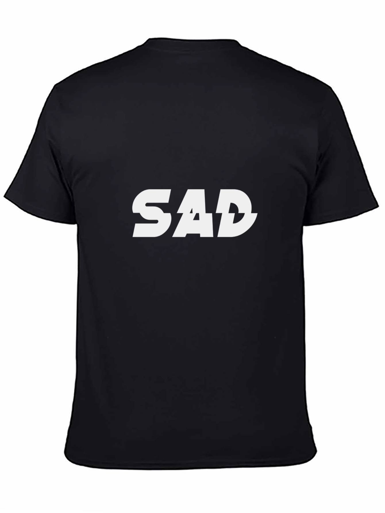 SAD Graphic Print T-Shirt - Trendy Streetwear