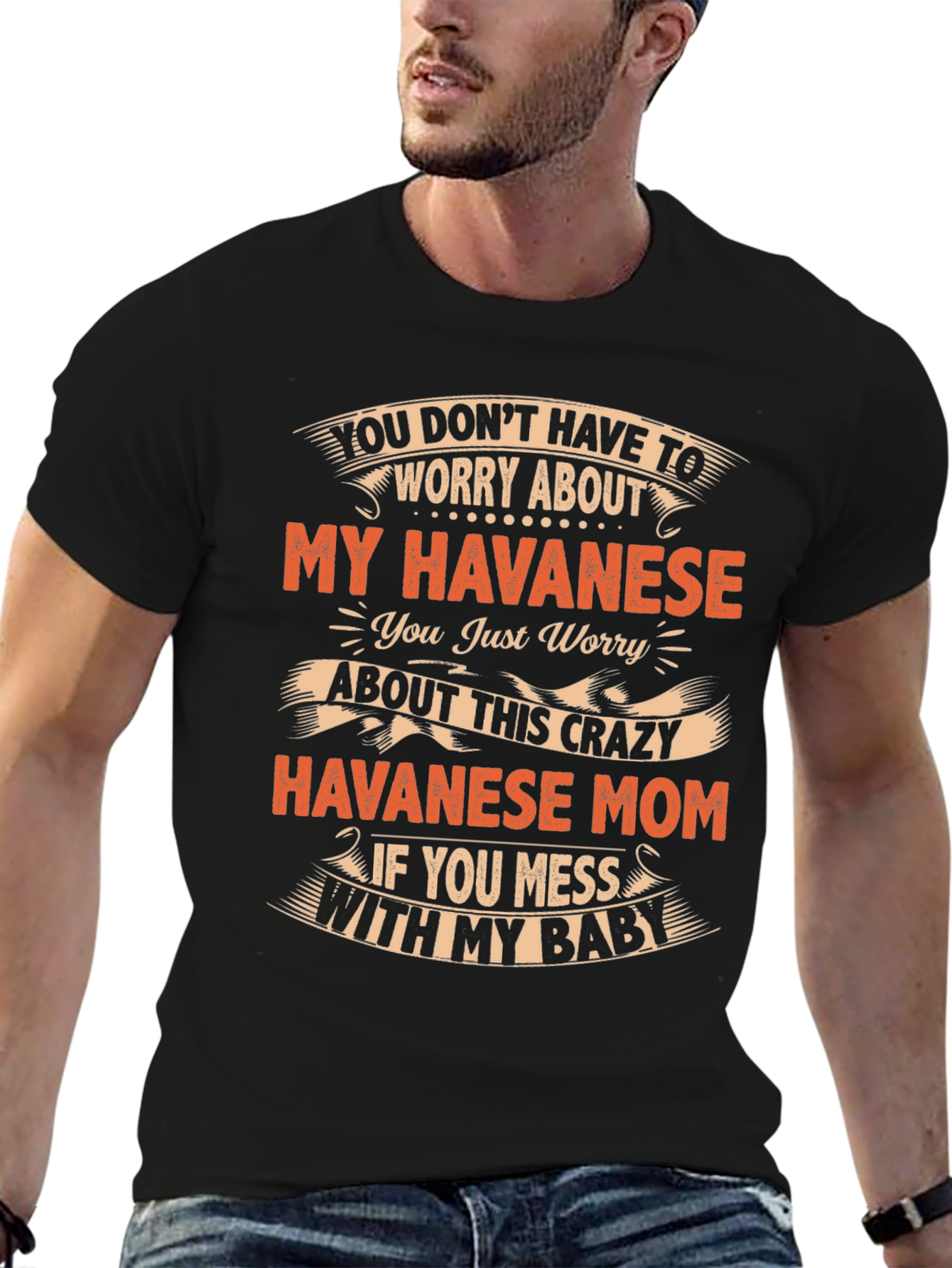 Havanese Mom Crazy Baby T-Shirt