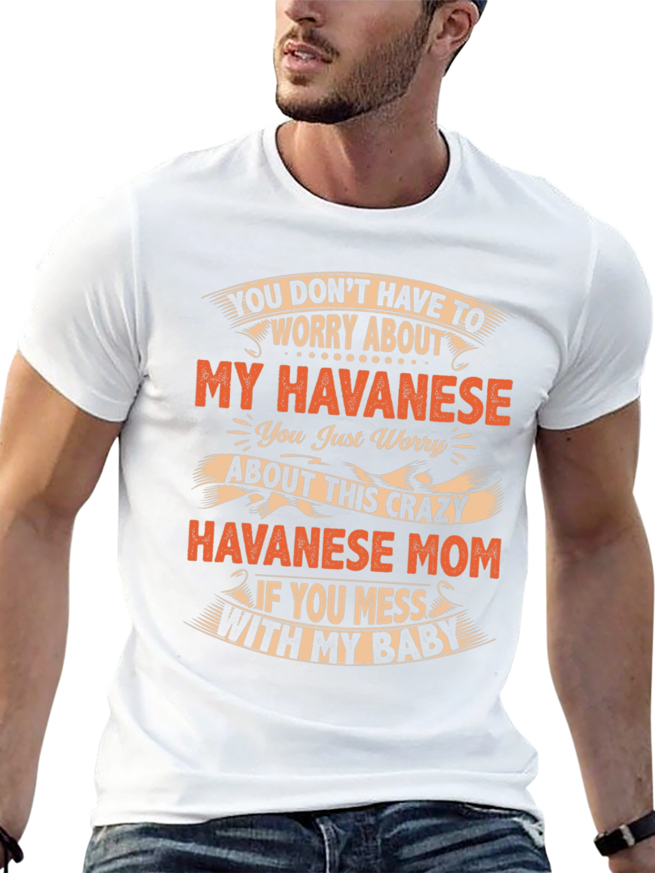 Havanese Mom Crazy Baby T-Shirt