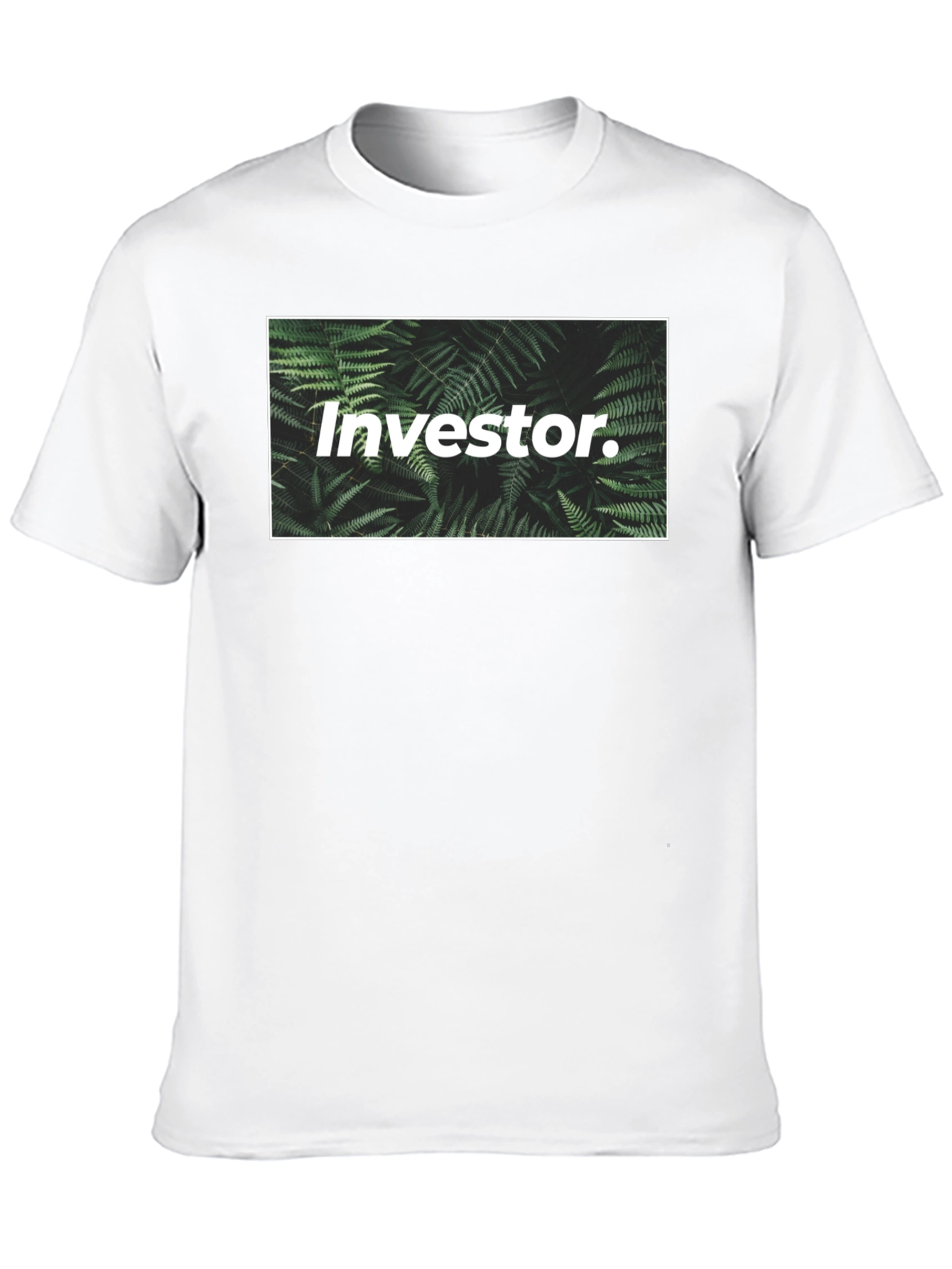 Investor Fern Graphic Tee - Black