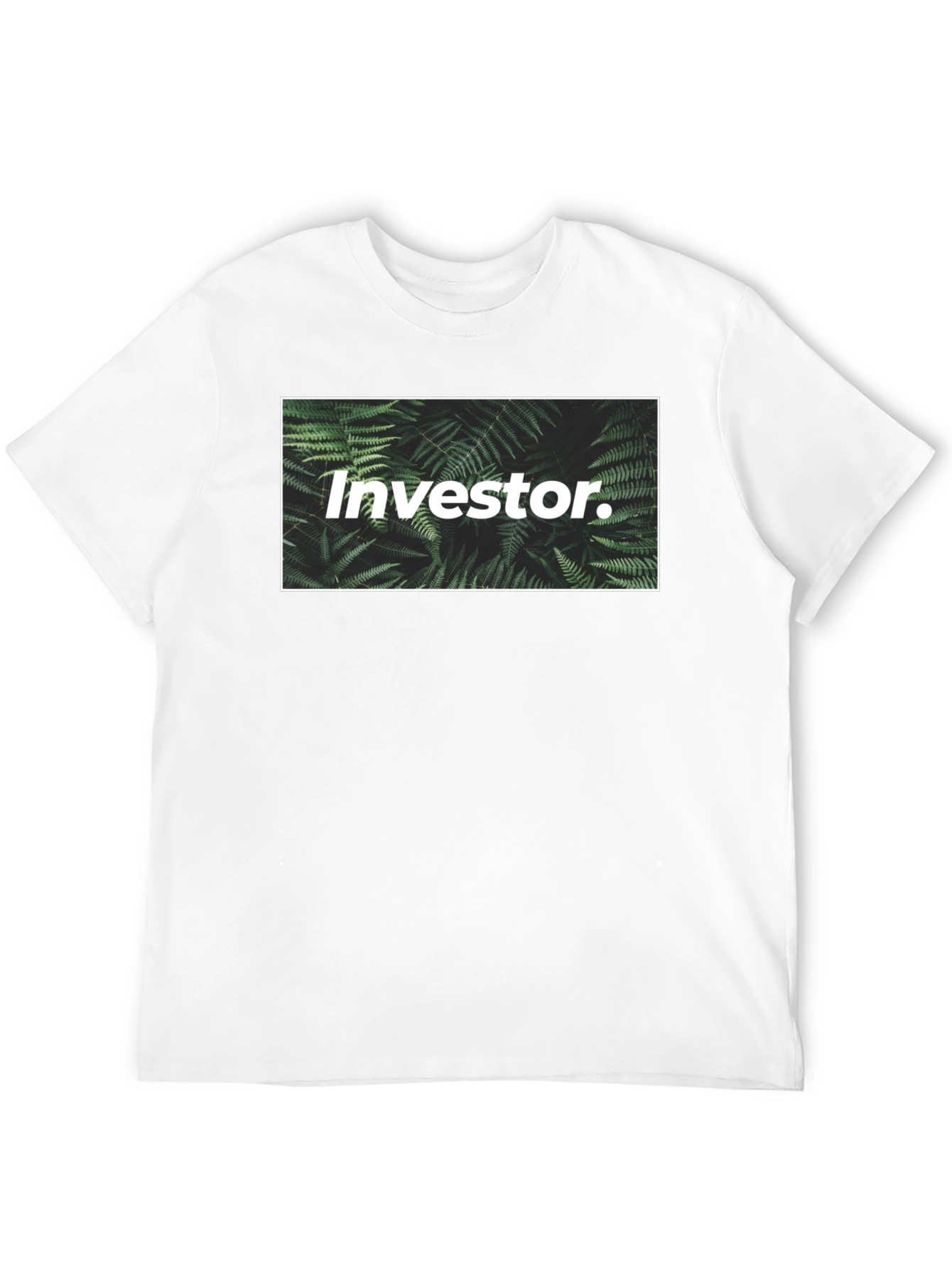 Investor Fern Graphic Tee - Black