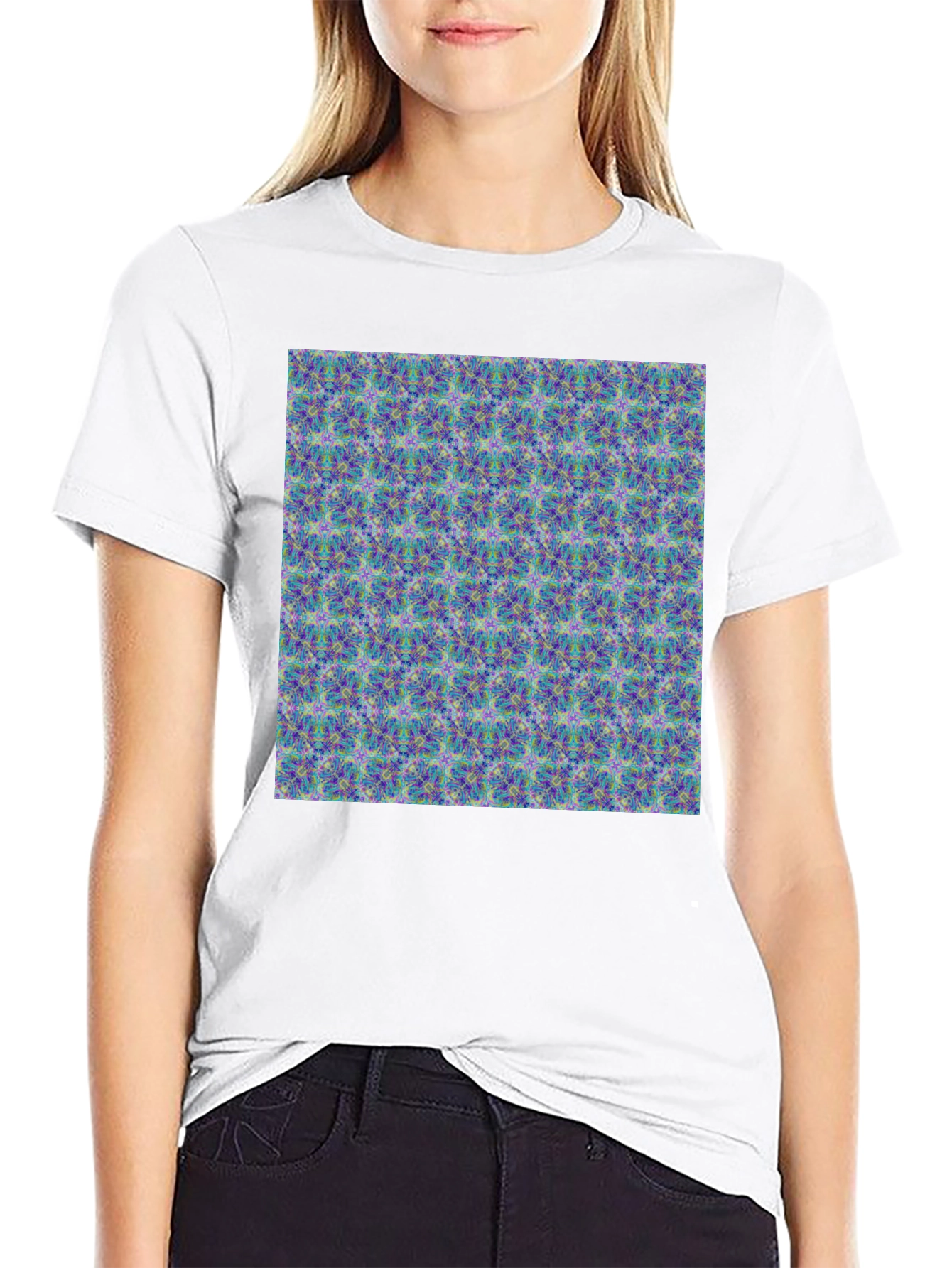 Kaleidoscope Pattern Tee